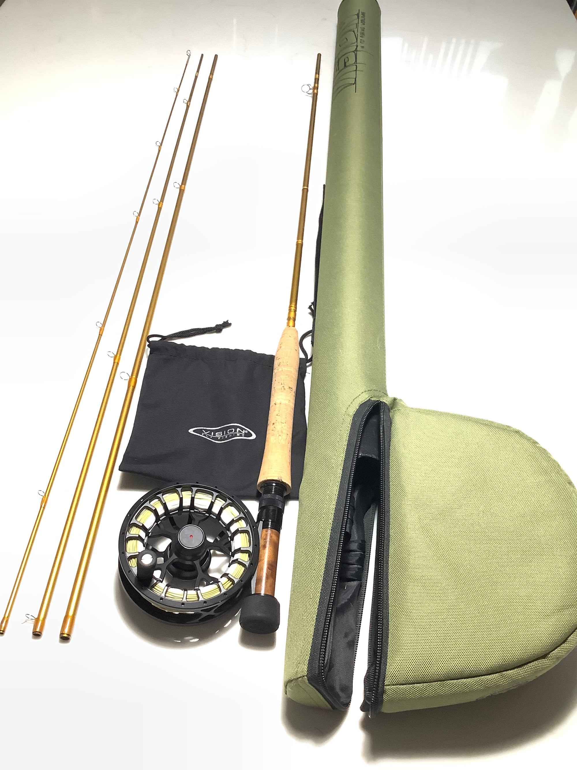 VISION HERO 10ft 6” with Reel Combination Set as New