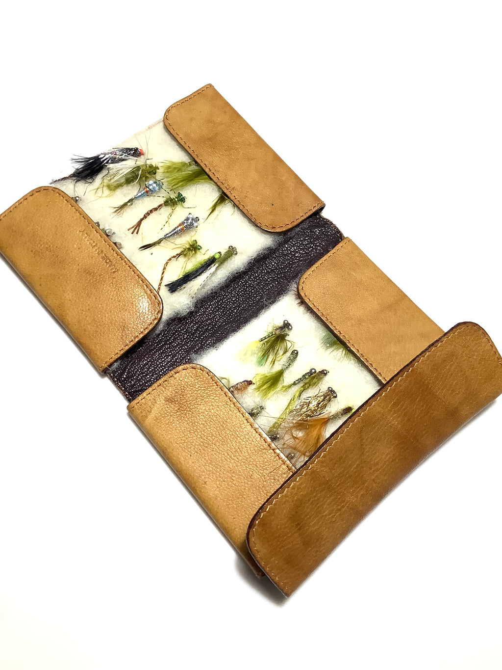 GEORGIO BENECCHI’S Best Quality leather Fly Wallet Double Sided