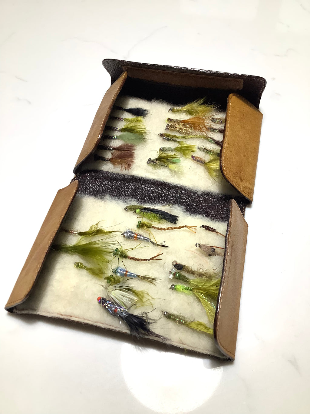 GEORGIO BENECCHI’S Best Quality leather Fly Wallet Double Sided