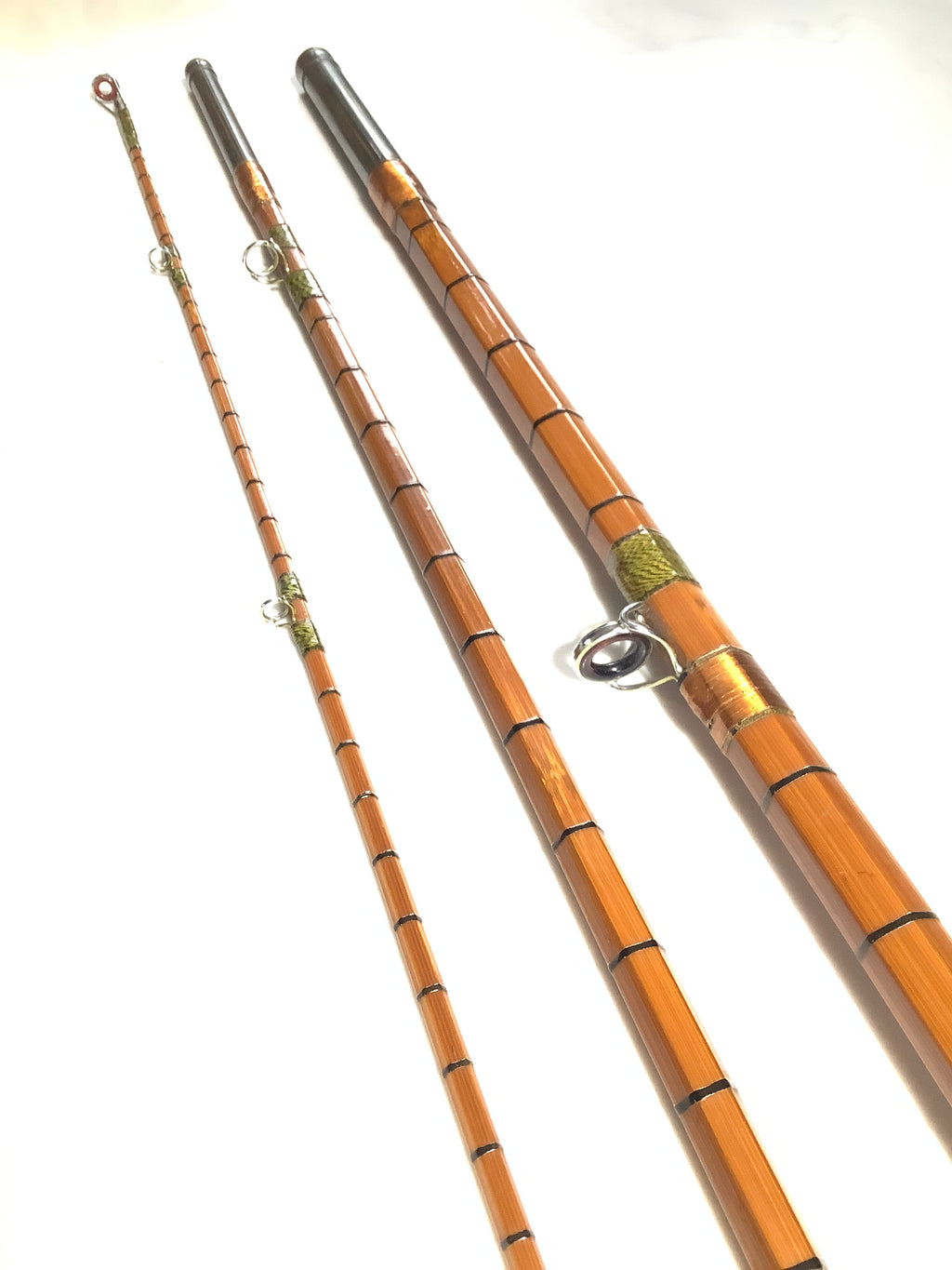 Rare Dalesman THE “WYDALE DE-LUXE” Quality Built Cane Rod By Aspindale & Sons