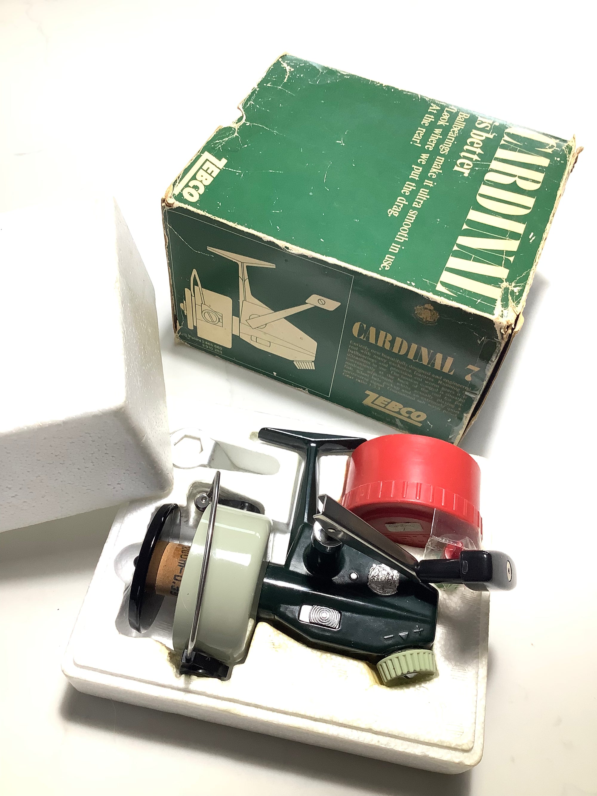 Vintage Mint ABU ZEBCO CARDINAL 7 Full set