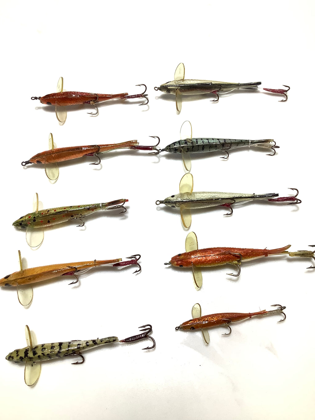 Antique Percy Wadham’s Lure Baits x 10 unused