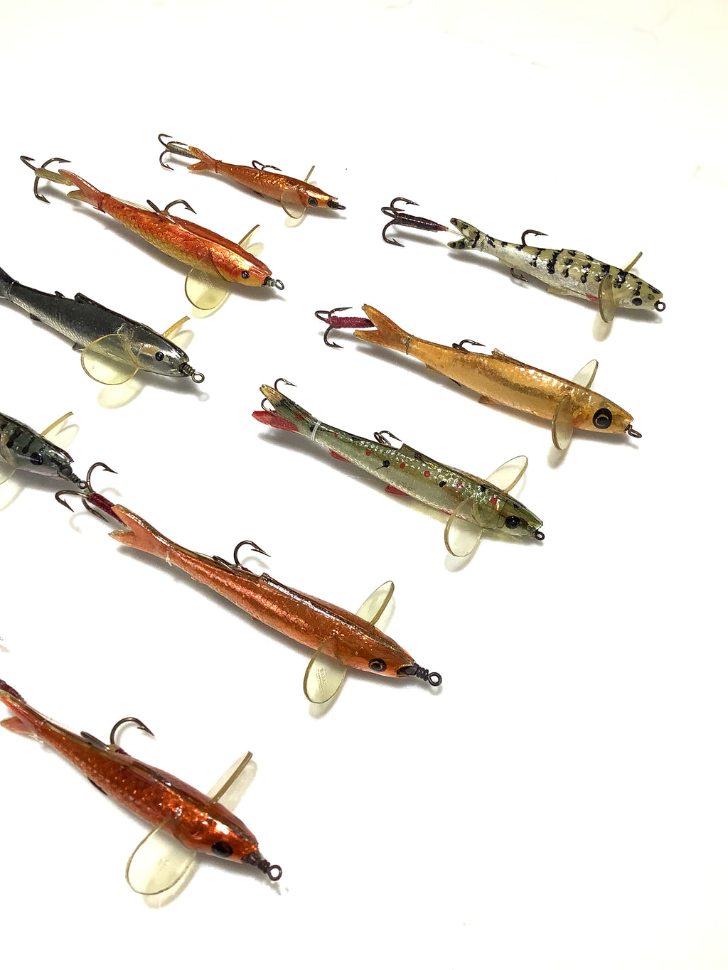 Antique Percy Wadham’s Lure Baits x 10 unused