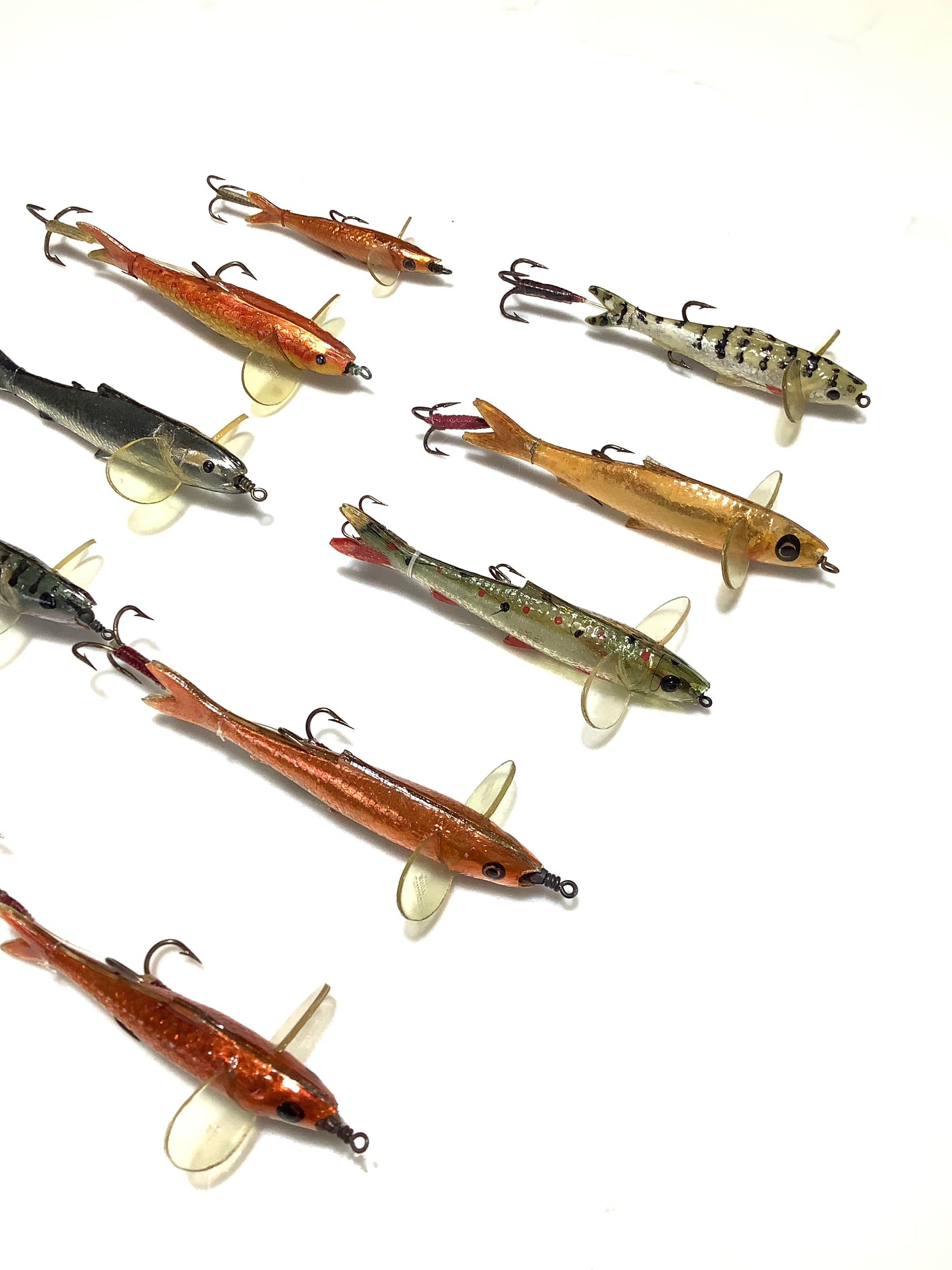 Antique Percy Wadham’s Lure Baits x 10 unused