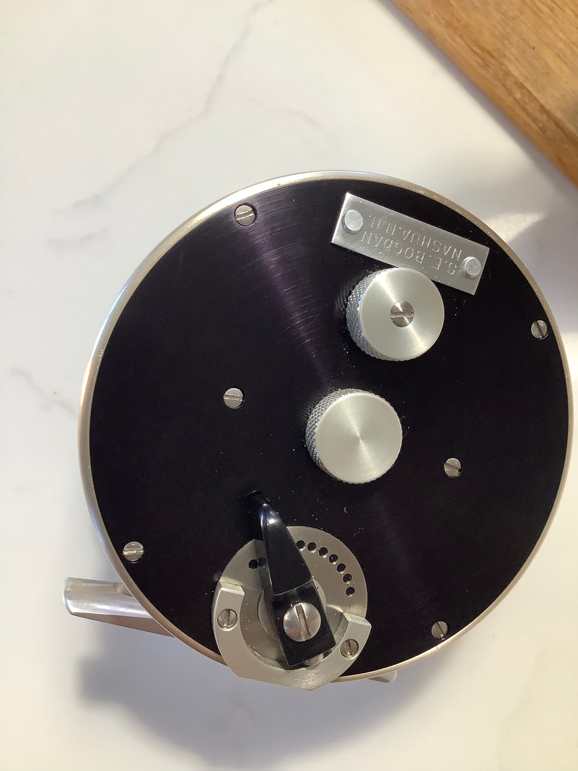 S.E.BOGDAN FLY REEL- N0.OO (AS NEW)
