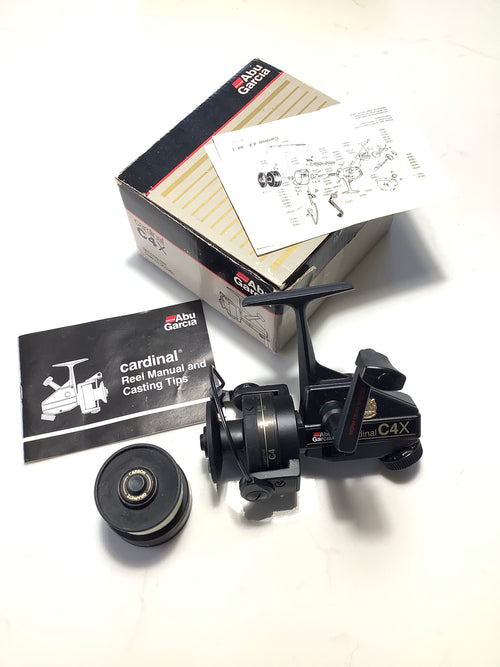 As new Vintage ABU CARDINAL C4X Boxed – Antique & Vintage Fishing