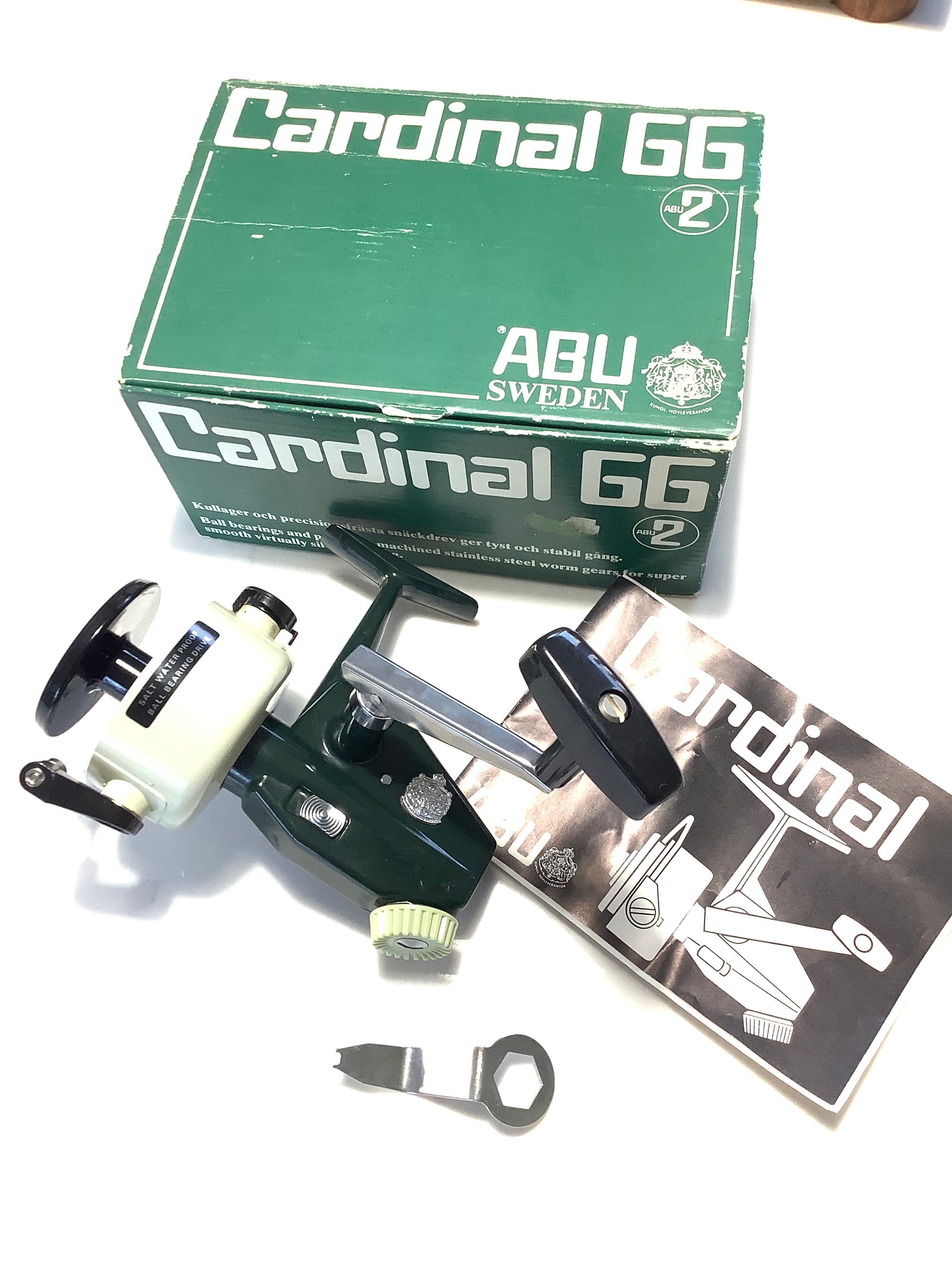 Mint ABU Cardinal 66 Boxed set