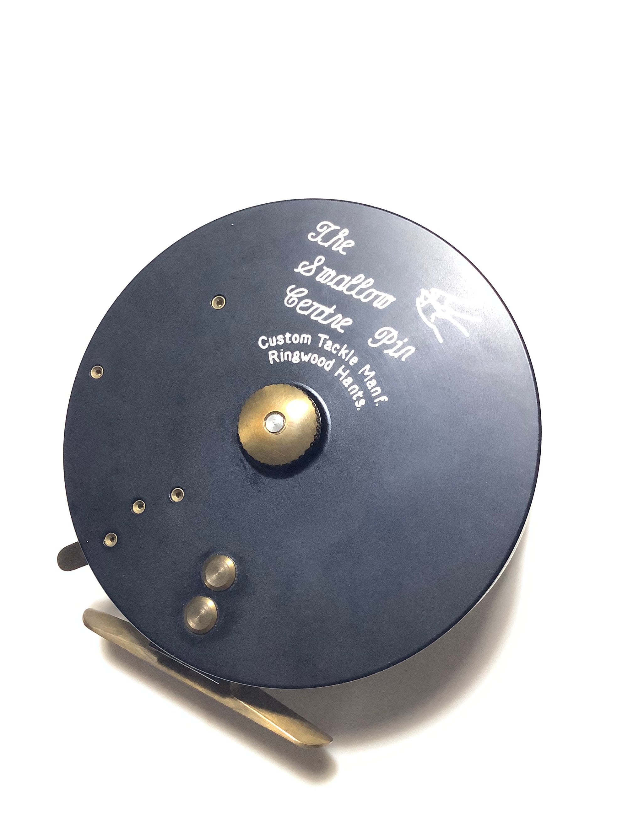 dave swallow fishing reels MKII Centrepin ( All Black Version) Antique & Vintage Tackle Dave Swallow MKII CENTREPIN