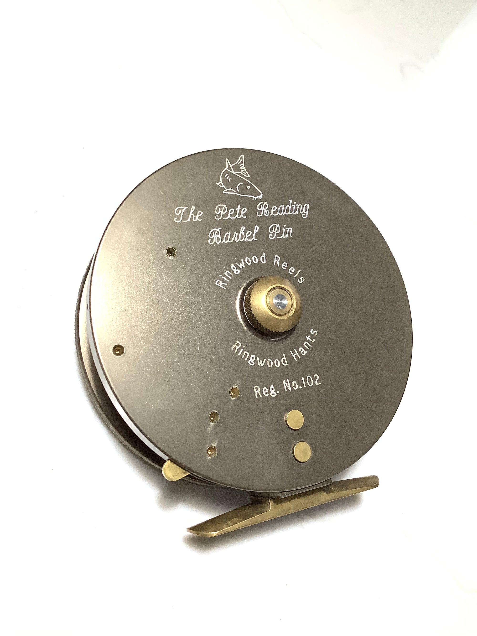 The Pete Reading Barbel Pin