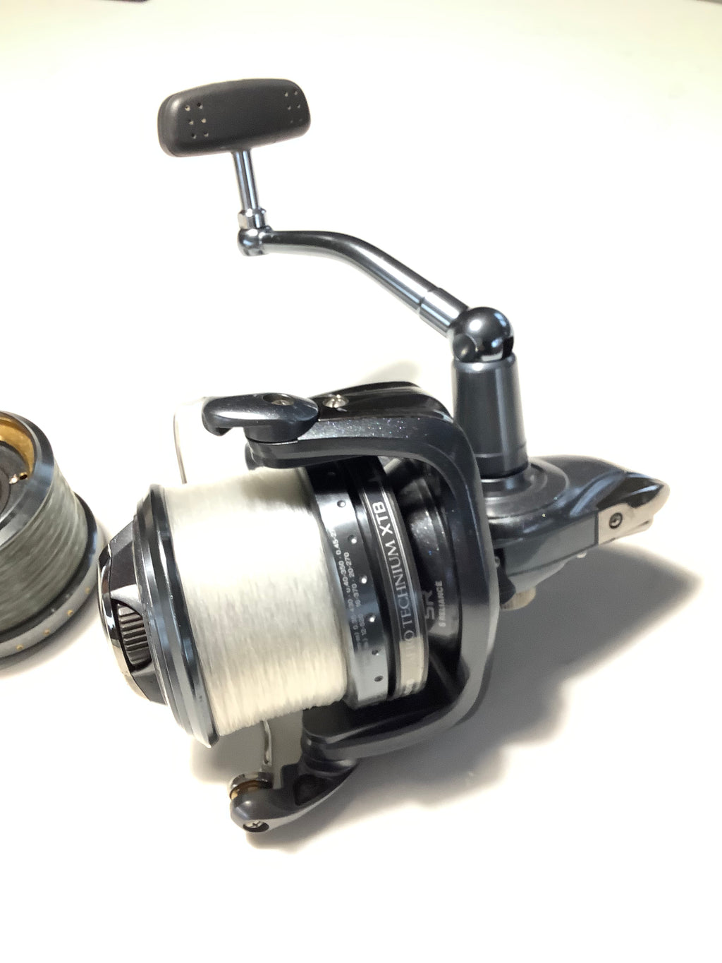 Shimano Aero Technium XTB 14000 Reel + Spare Spool – Antique & Vintage Fishing Tackle