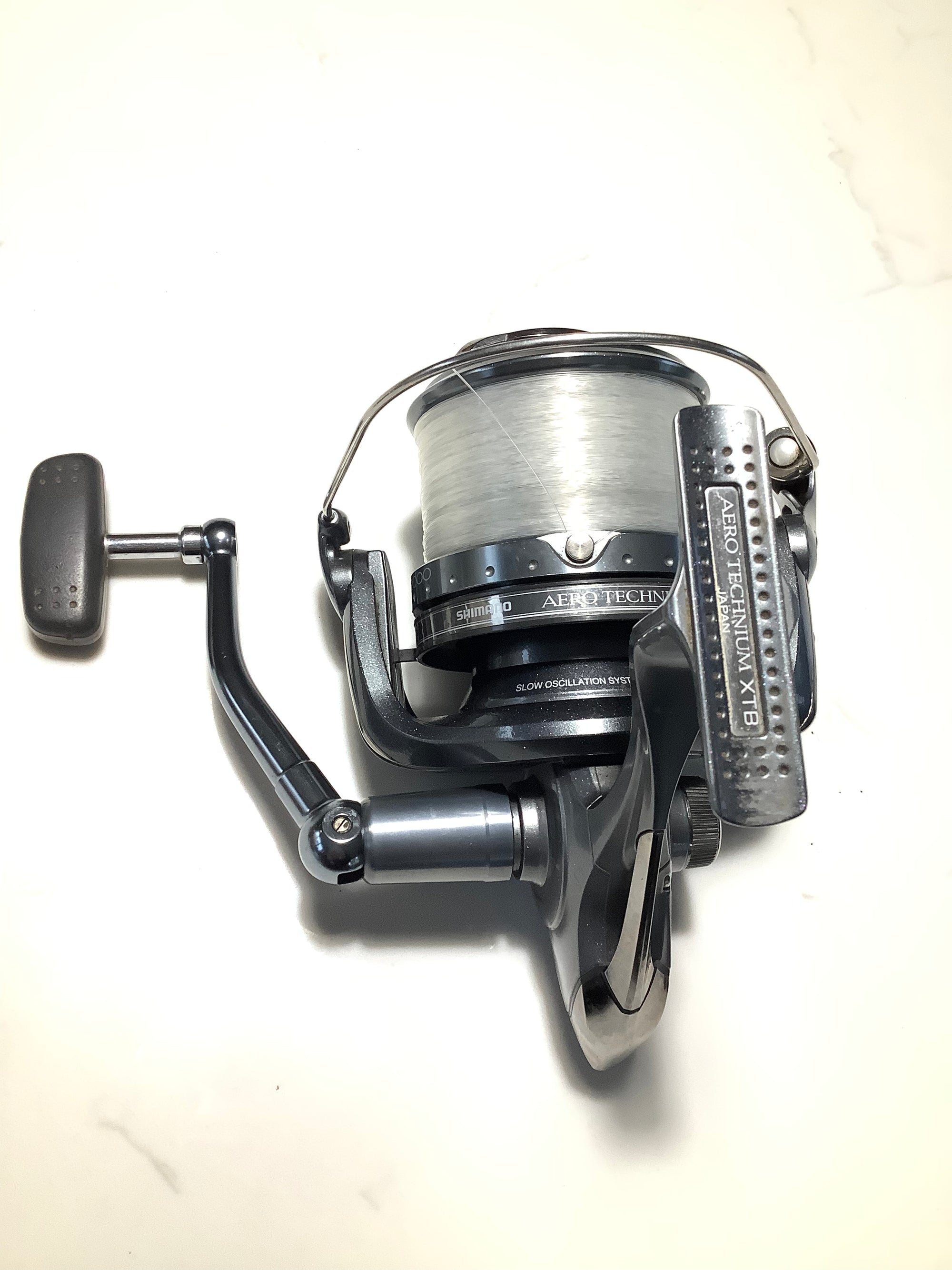 Shimano Aero Technium XTB 14000 Reel + Spare Spool – Antique & Vintage Fishing Tackle