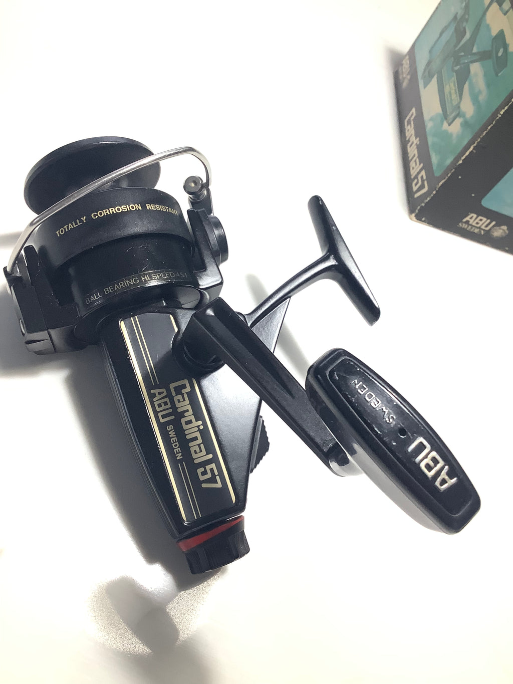 Boxed ABU CARDINAL 57 Fixed Spool Reel