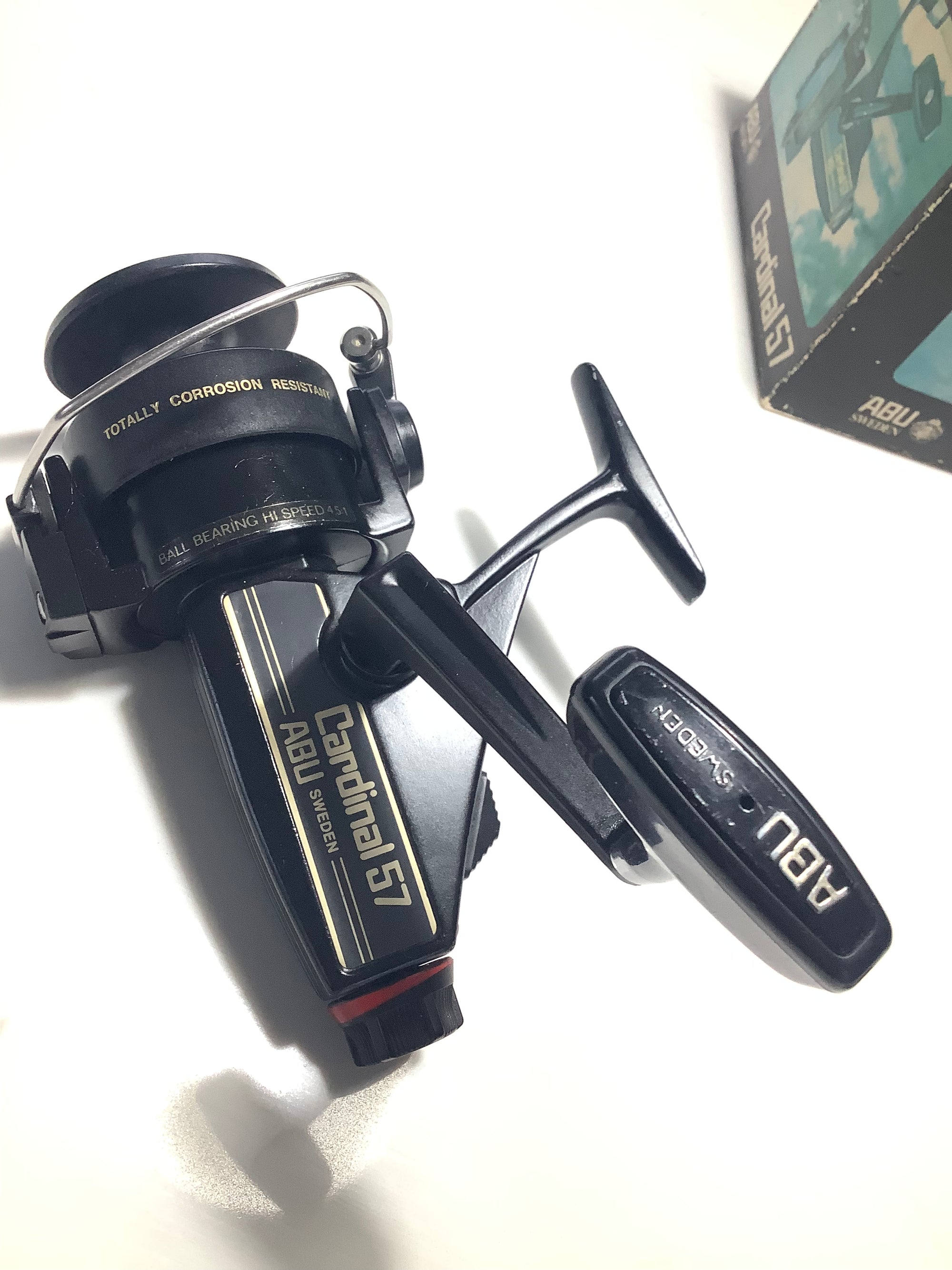 Boxed ABU CARDINAL 57 Fixed Spool Reel
