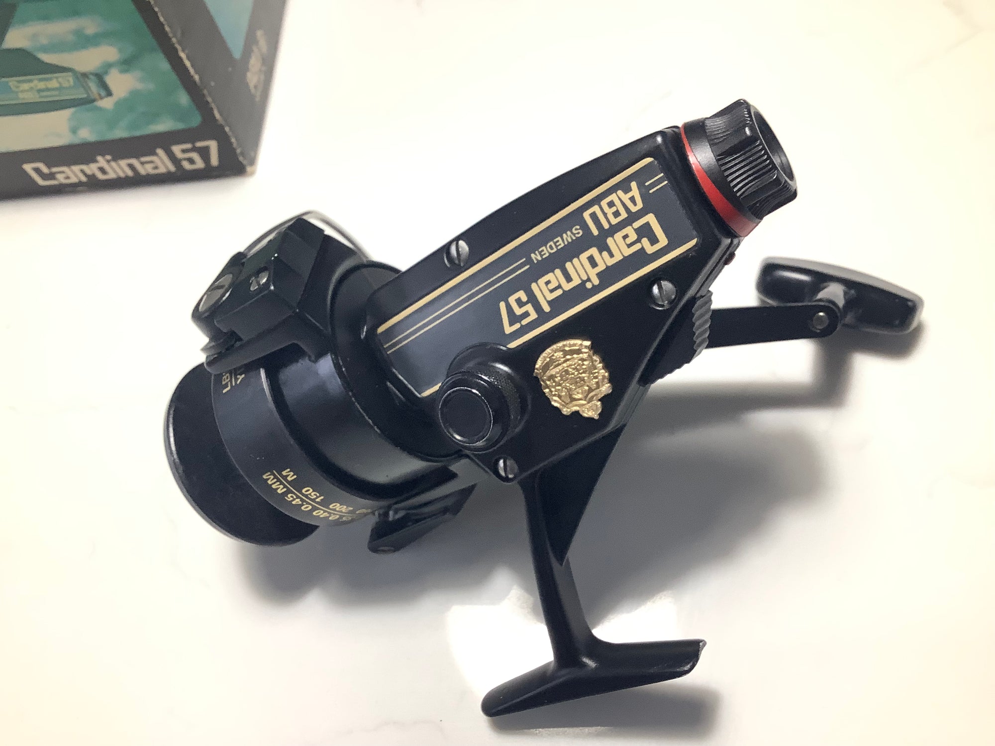 Boxed ABU CARDINAL 57 Fixed Spool Reel