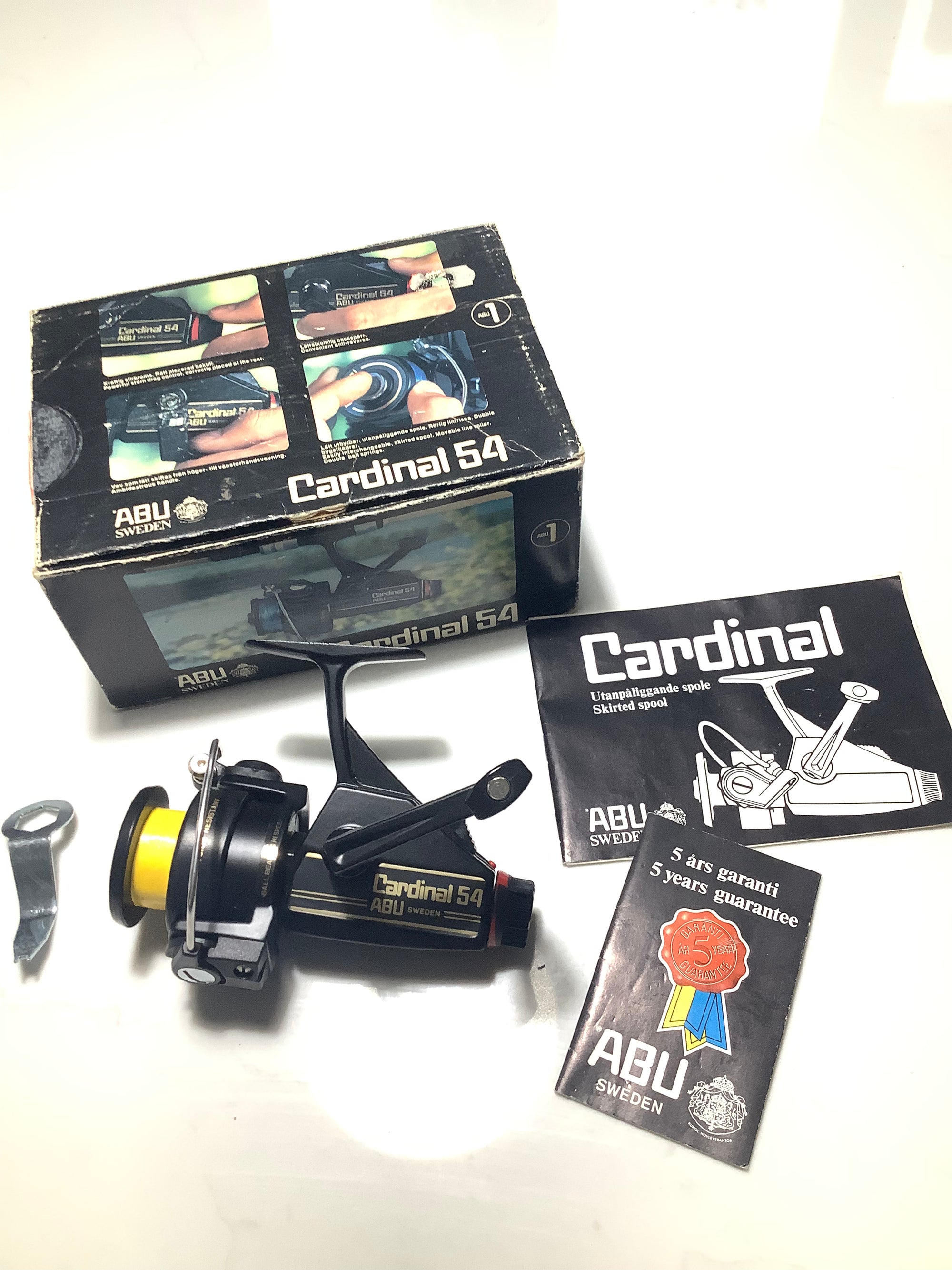 ABU CARDINAL 54 Fixed Spool Reel with Box