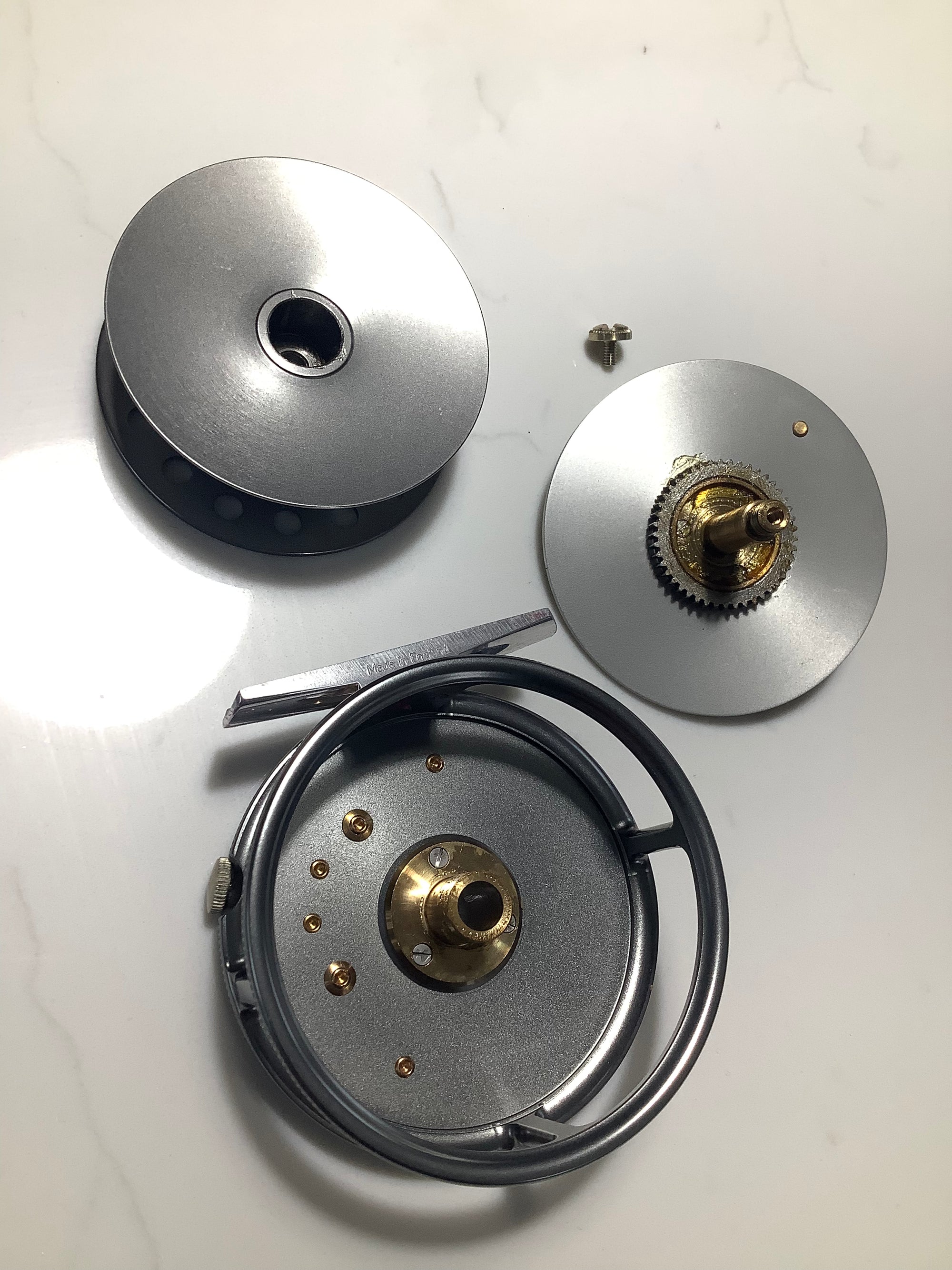 Hardy Bros Charles Jardine Artwork GRAYLING Perfect Fly Reel