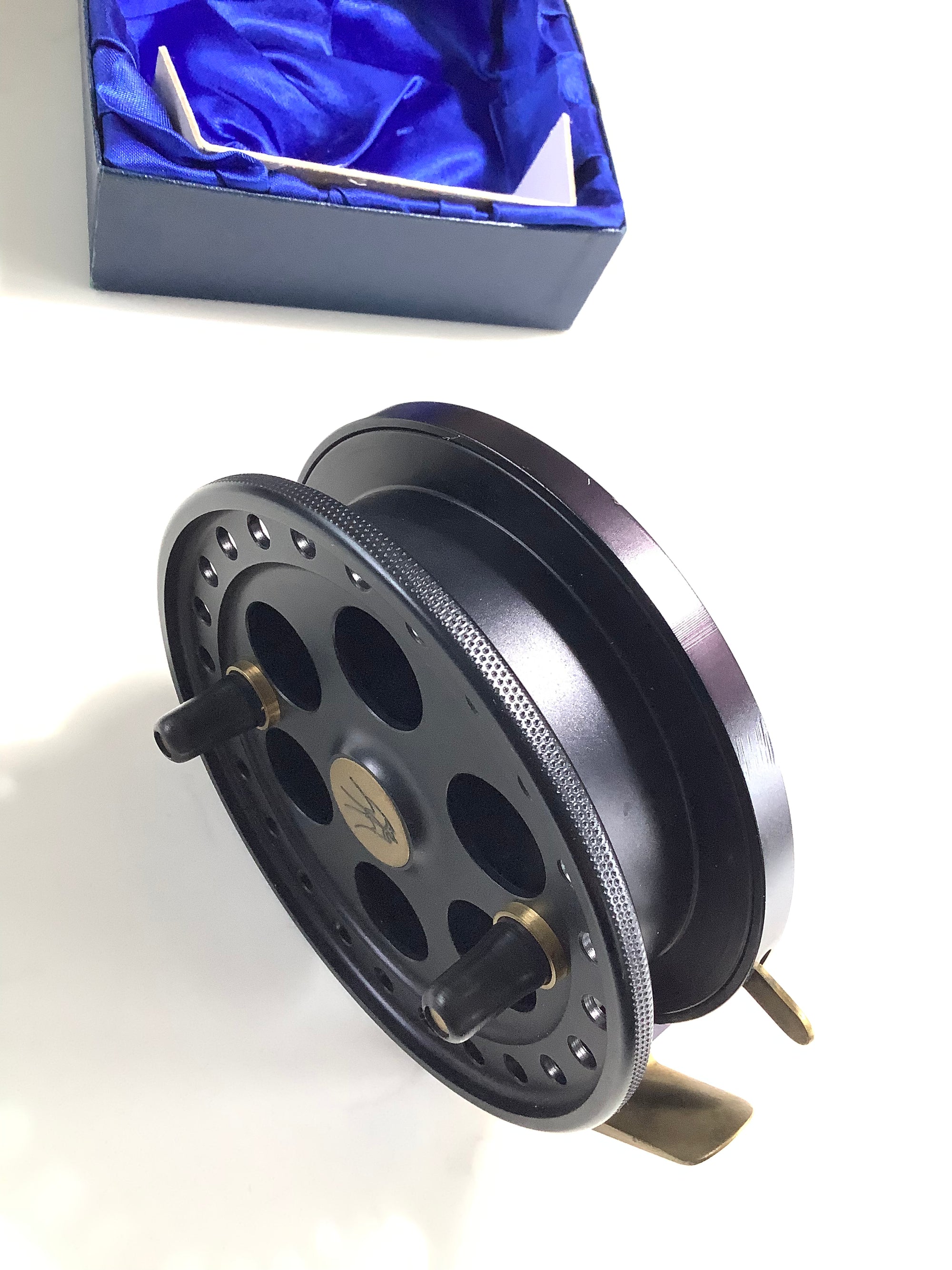 dave swallow fishing reels MKII CENTREPIN ( All Bright Finish Version) Dave Swallow early Mk2 4.5"