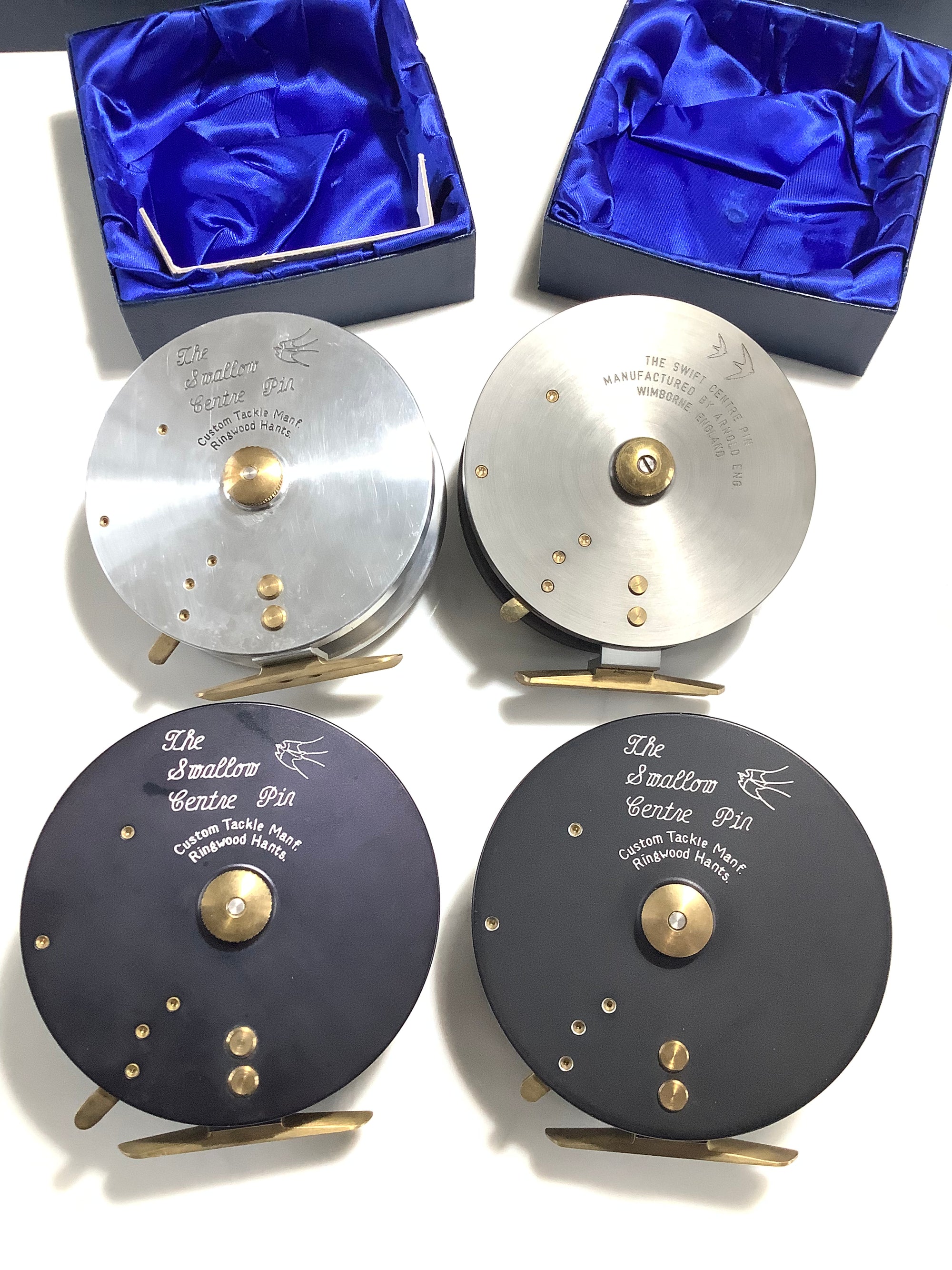 Dave Swallow MKII CENTREPIN ( All Bright Finish Version) – Antique & Vintage Fishing Tackle