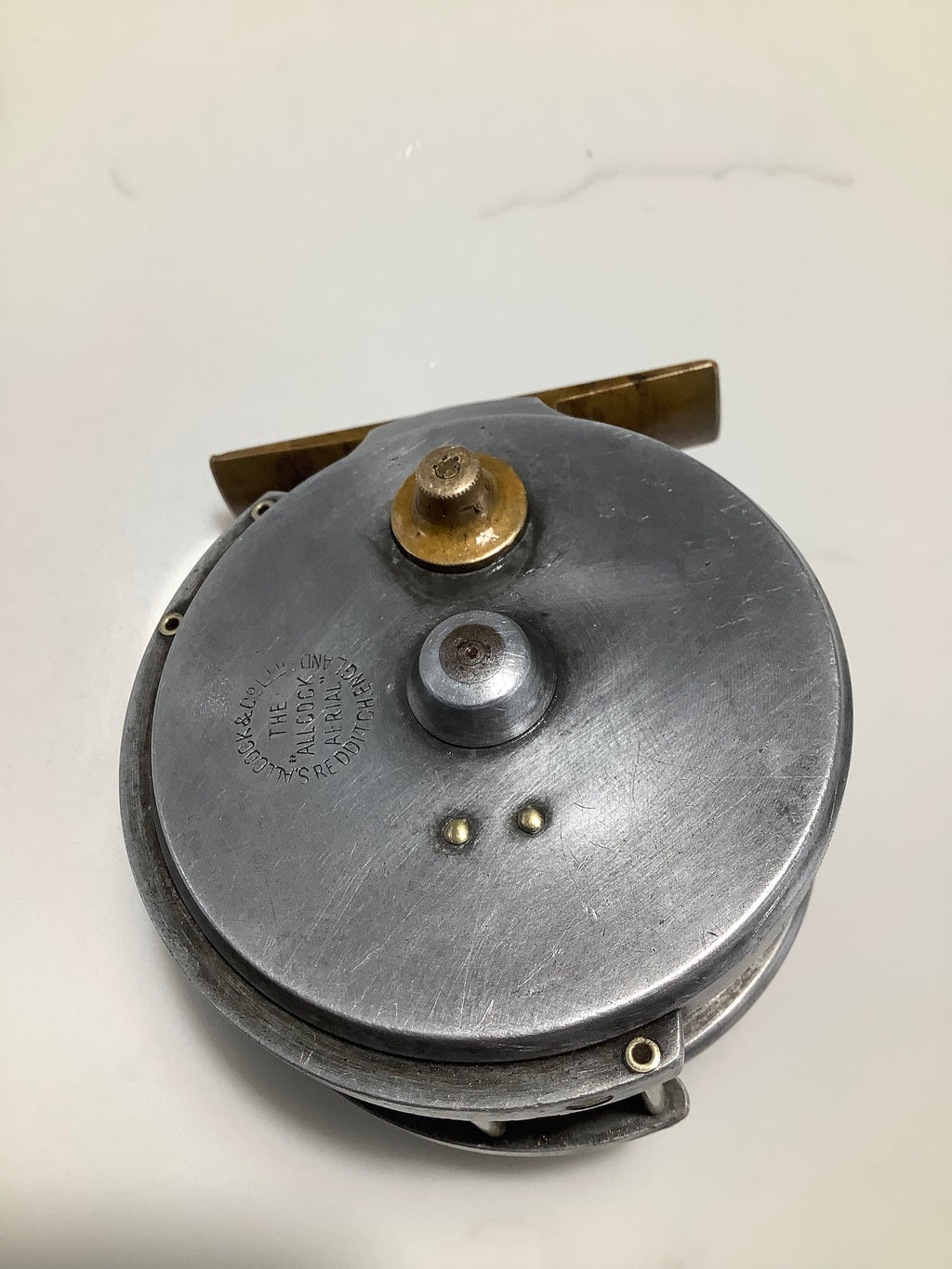 ULTRA RARE 2 3/4” Allcock Aerial Model 7981-T1 Smallest ever made Size SCARCE