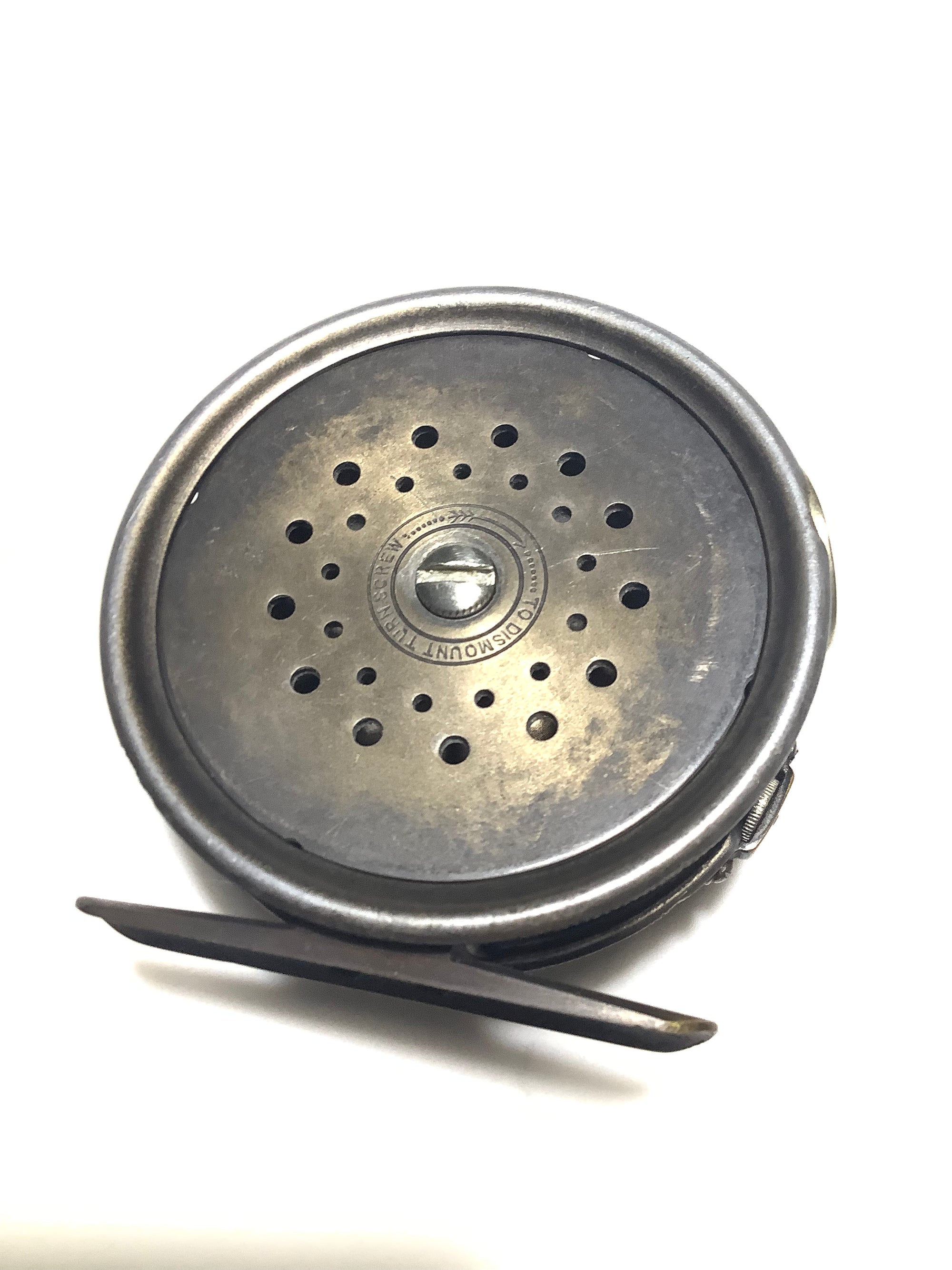 Rare￼ Antique Hardy Bros 1912 Perfect with RED AGATE Line Guide