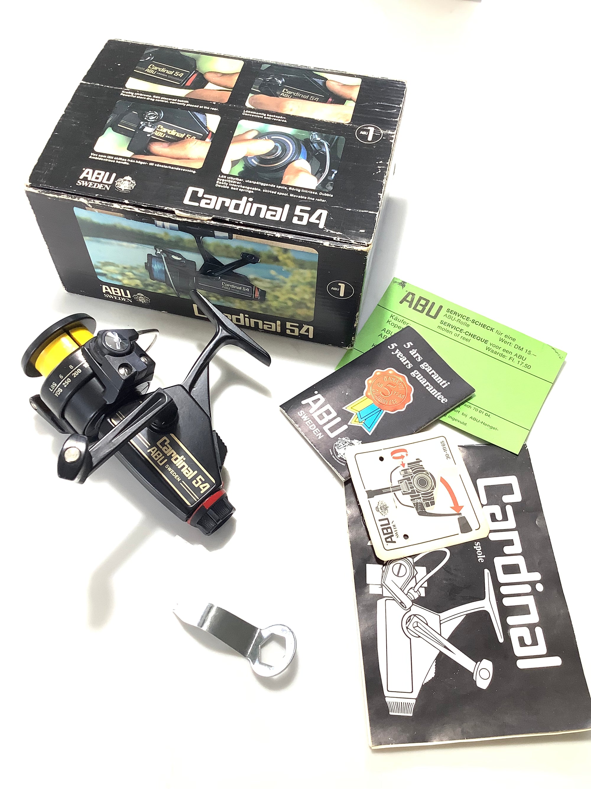 ABU CARDINAL 54 Boxed as New