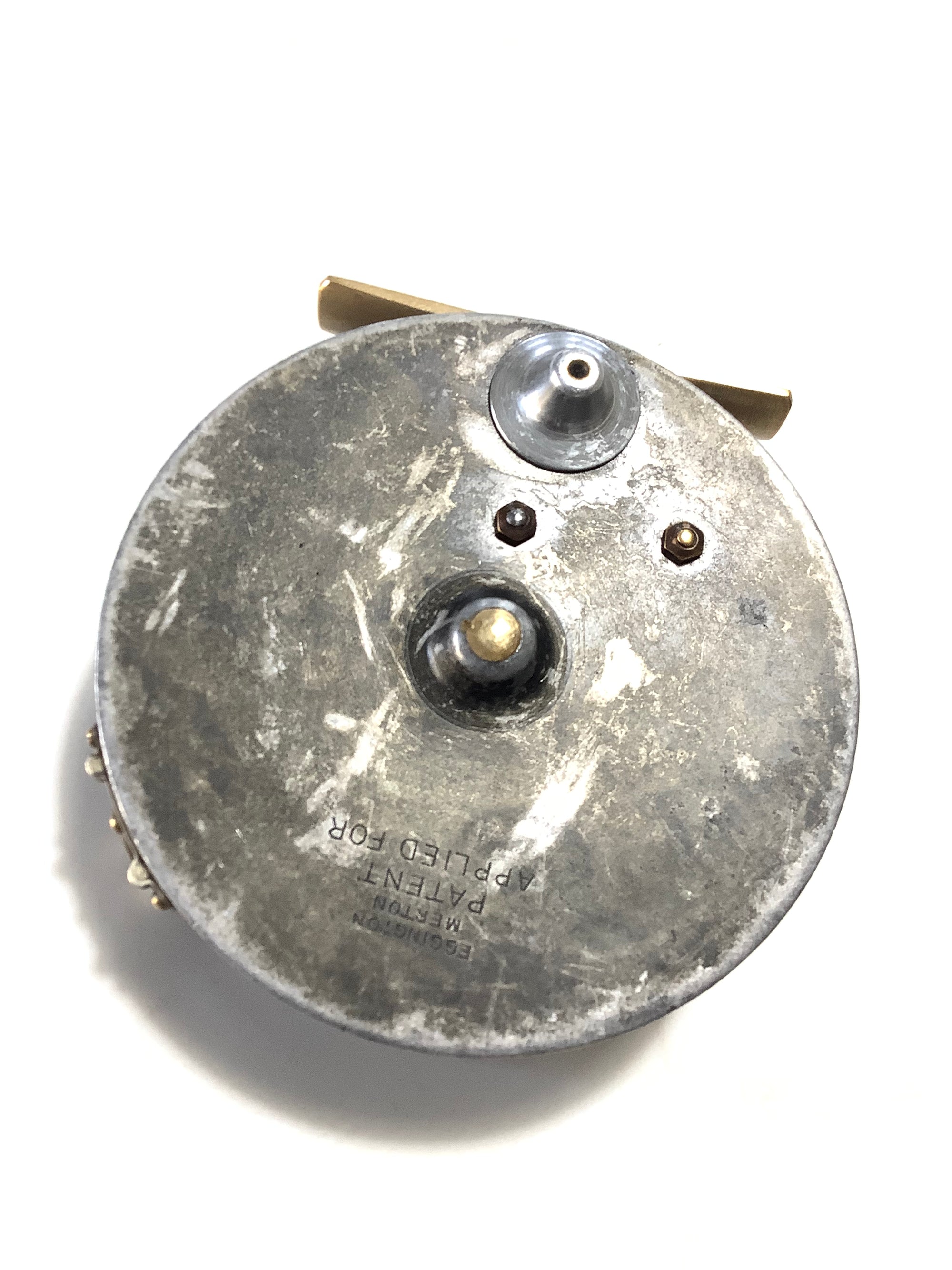 Antique EGGINGTON of Merton Fly Reel with AGATE LG Scarce