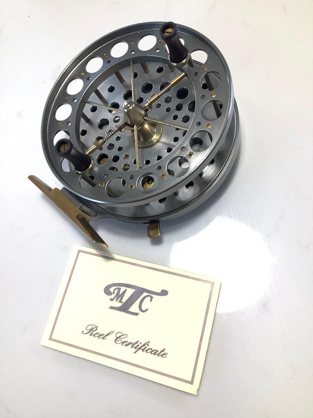 New unused GARRY MILLS The Barbel Catcher Centrepin