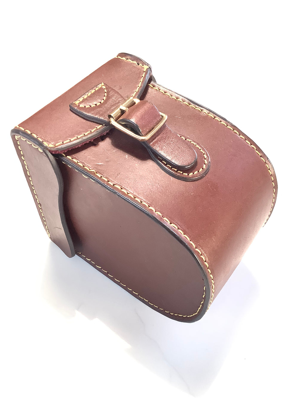 MILLS TACKLE BLOCK LEATHER REEL CASE