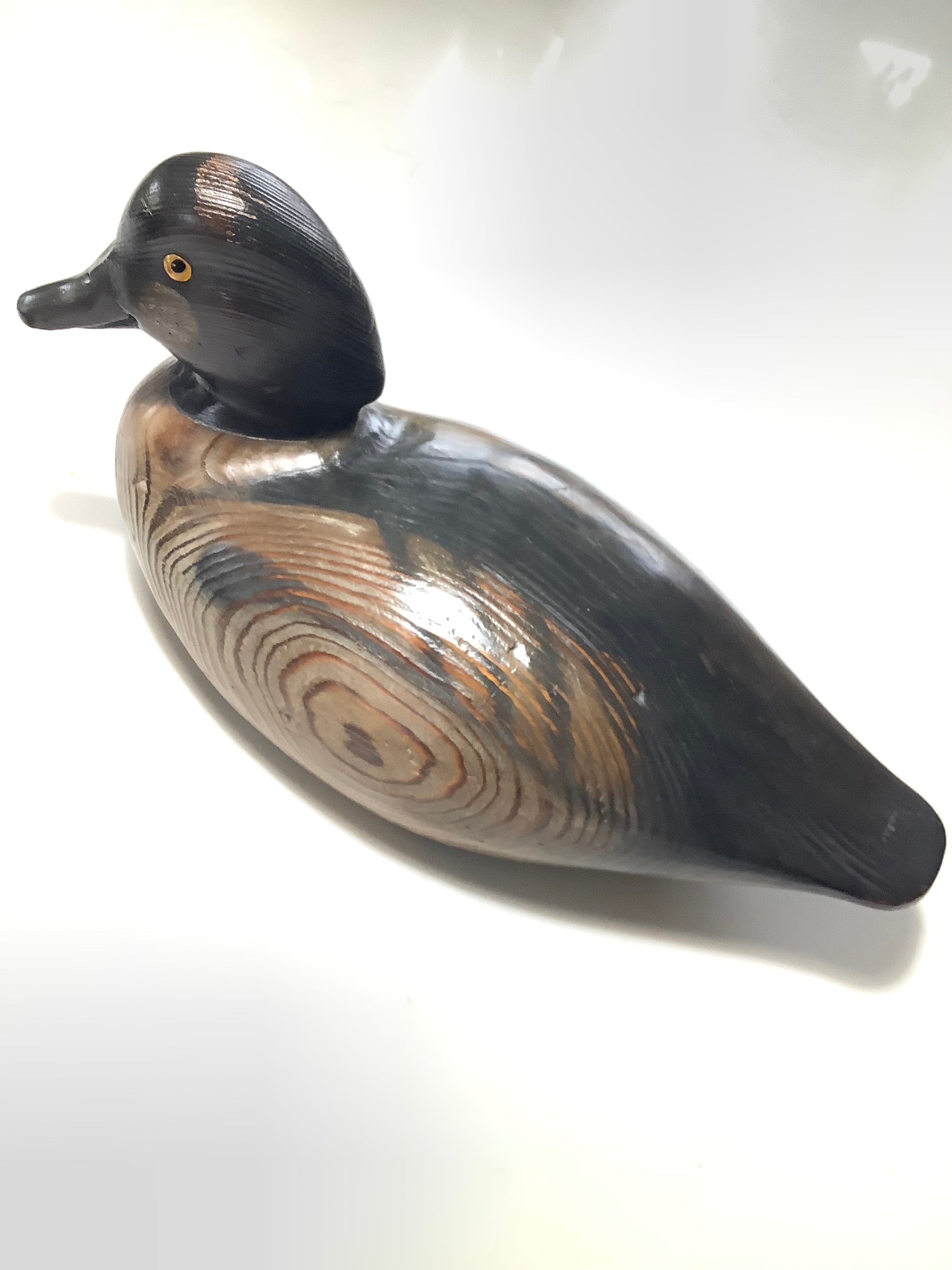 OBE GM ALLAN GLASBY Hand Carved Wood Crafted Ducks