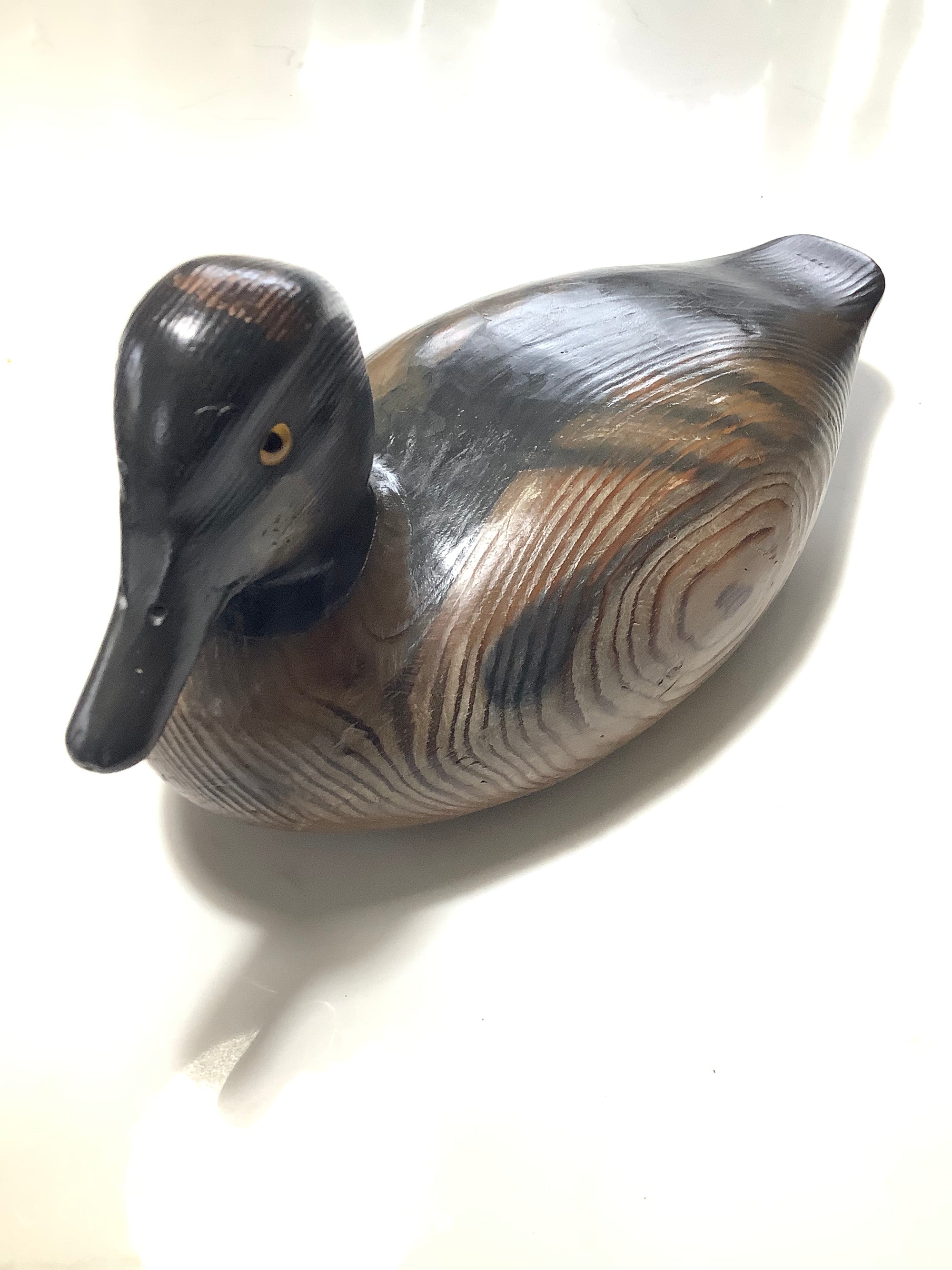 OBE GM ALLAN GLASBY Hand Carved Wood Crafted Ducks