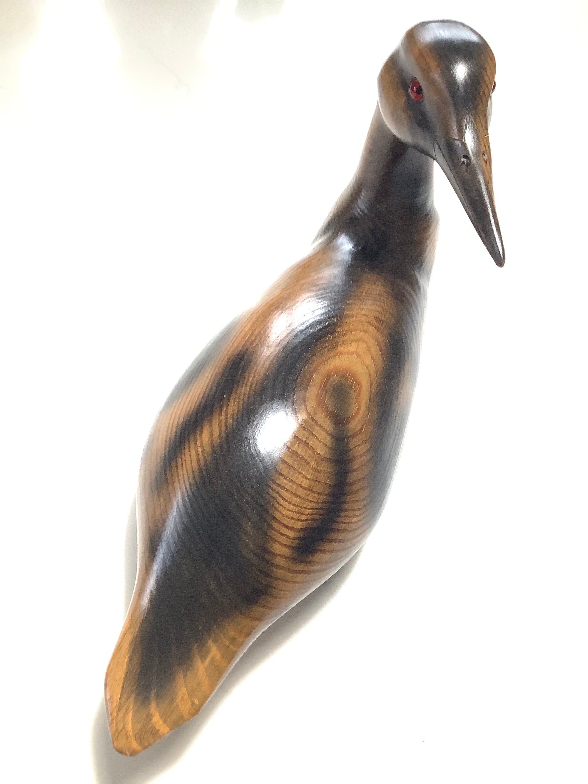 OBE GM ALLAN GLASBY Hand Carved Wood Crafted Ducks
