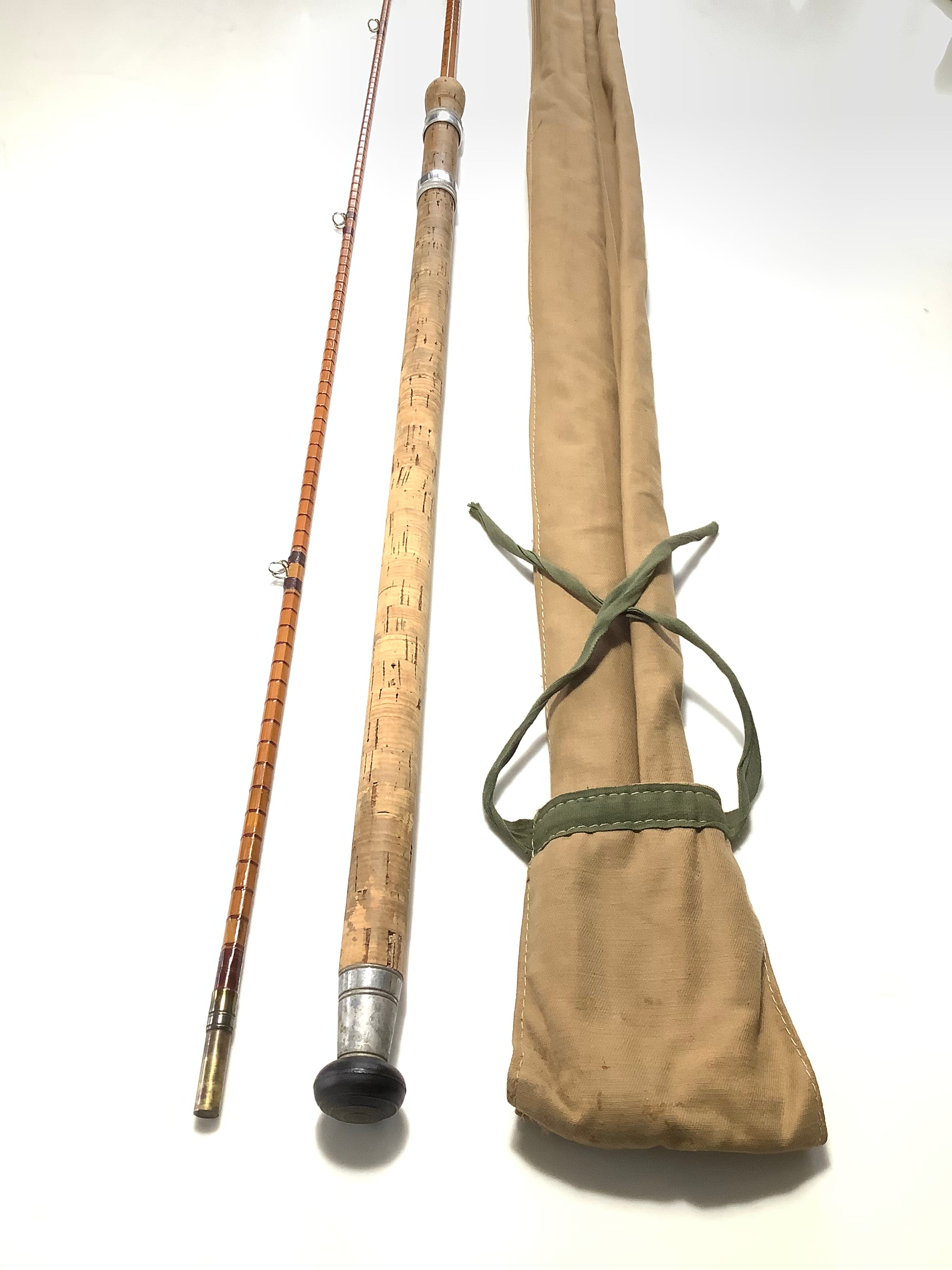 Scarce JUDDS OF HILLINGDON “ THE JACK HARRIGAN “ Hand Built Cane MKI Rod