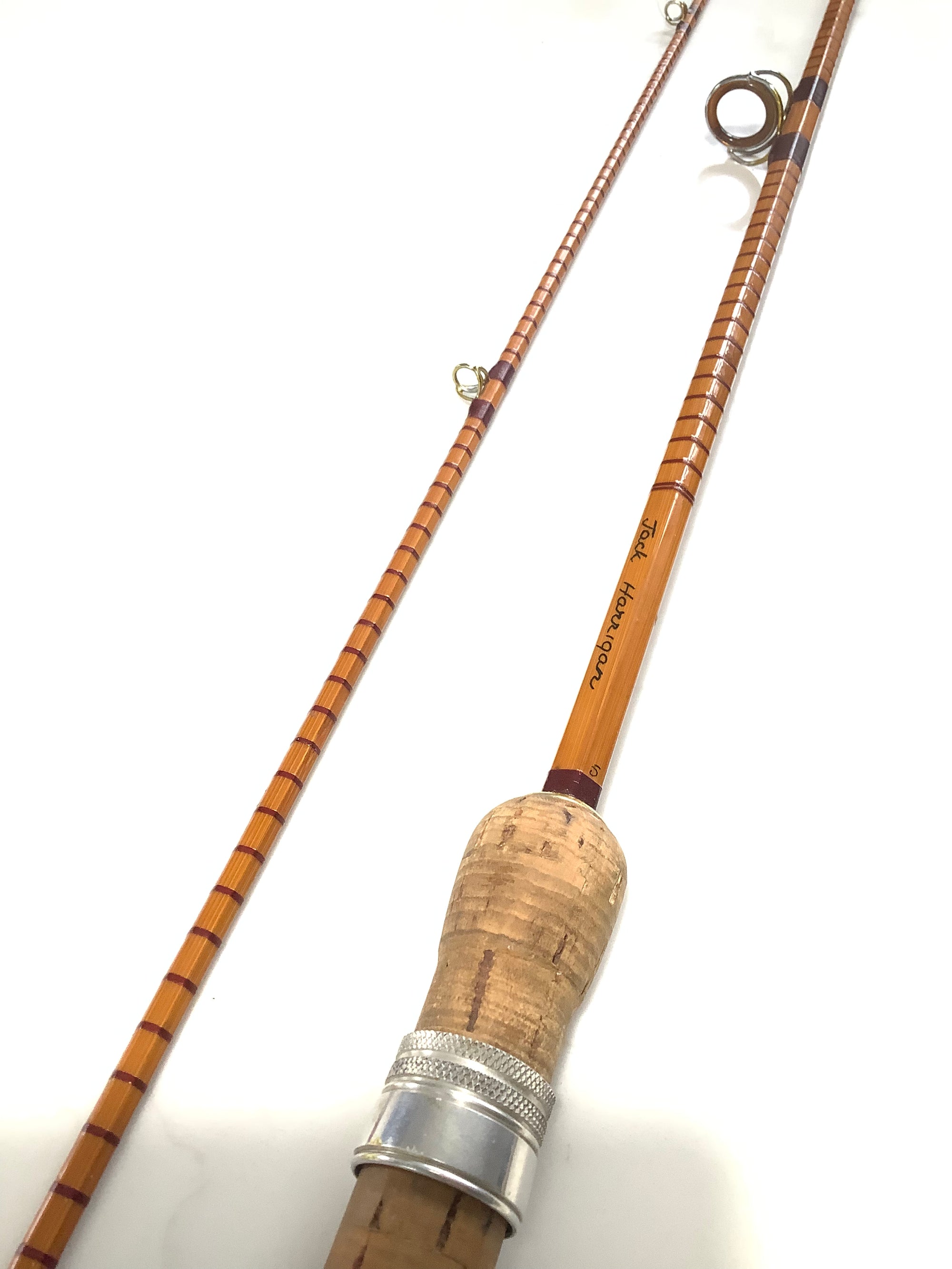 Scarce JUDDS OF HILLINGDON “ THE JACK HARRIGAN “ Hand Built Cane MKI Rod