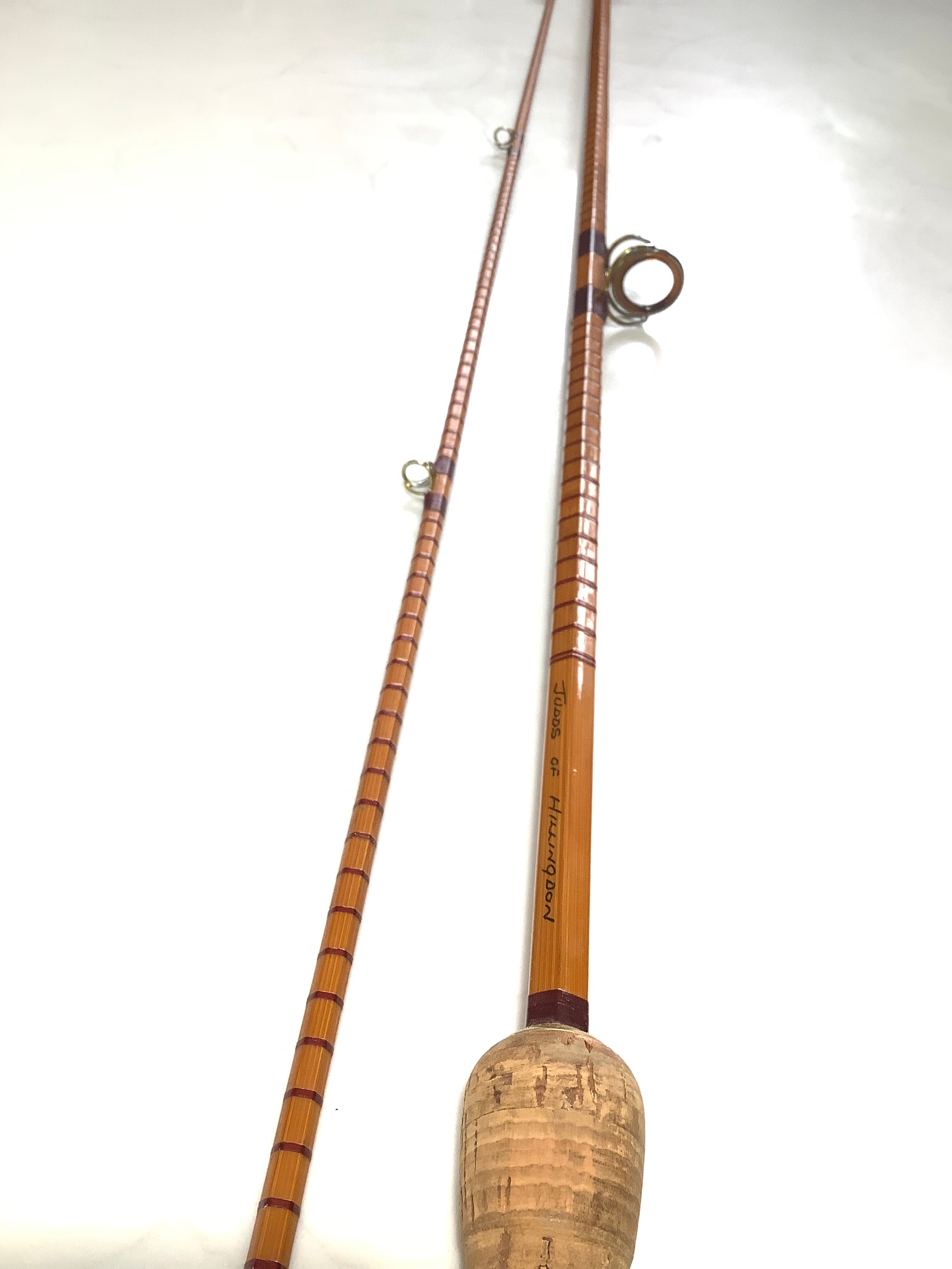 Scarce JUDDS OF HILLINGDON “ THE JACK HARRIGAN “ Hand Built Cane MKI Rod