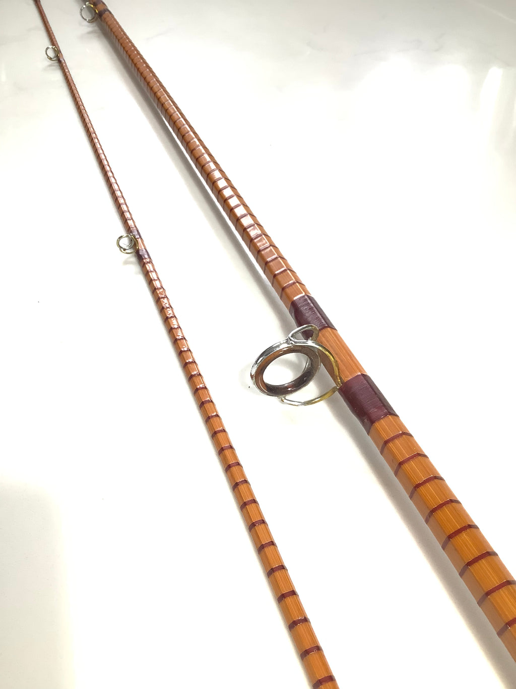 Scarce JUDDS OF HILLINGDON “ THE JACK HARRIGAN “ Hand Built Cane MKI Rod