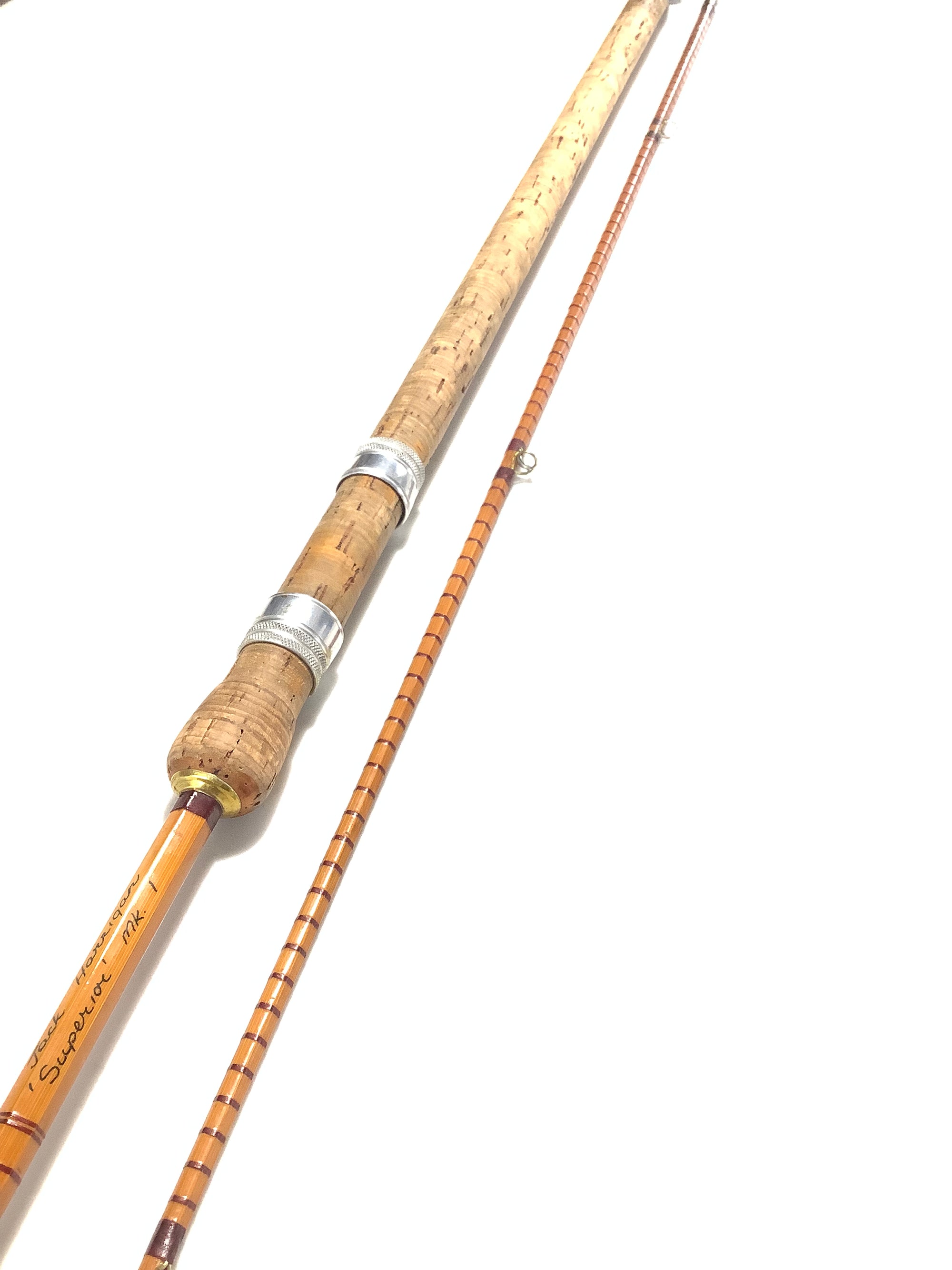 Scarce JUDDS OF HILLINGDON “ THE JACK HARRIGAN “ Hand Built Cane MKI Rod