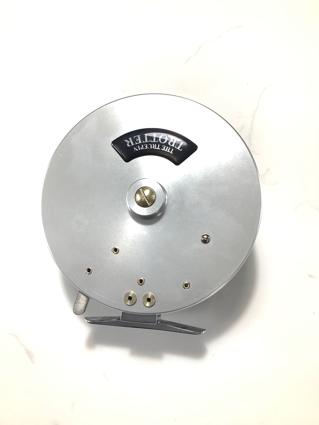 Fred Crouch Trupin Trotter Titanium 4 1/2’ Wide Drum Centrepin
