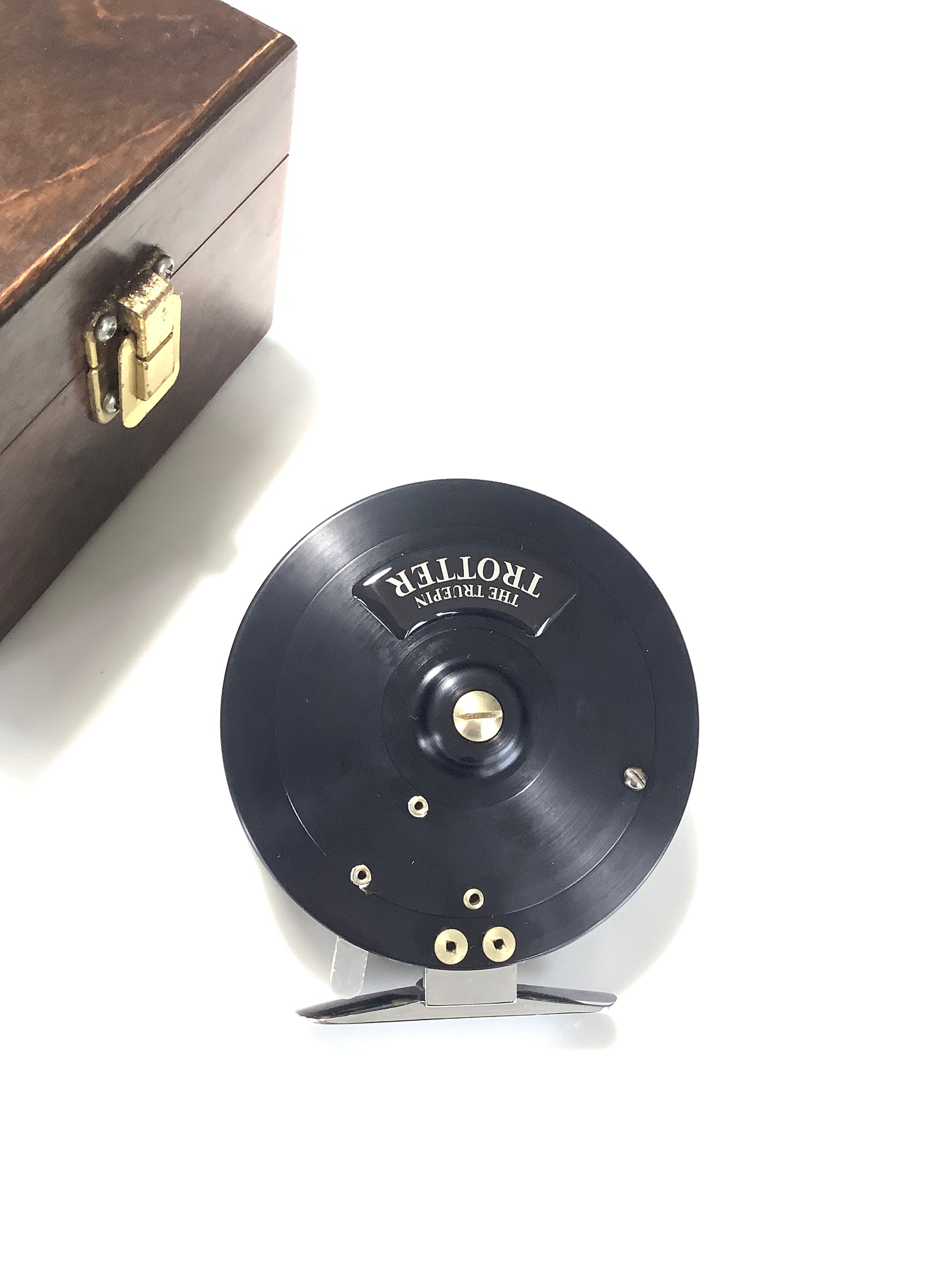 Fred Crouch Trupin Trotter 3 3/4” Narrow Drum Centrepin