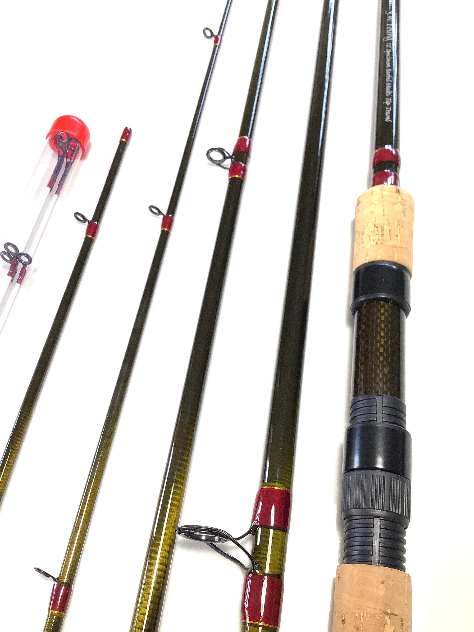 New J.W.YOUNG Specimen Barbel Multi Tip Travel Rod