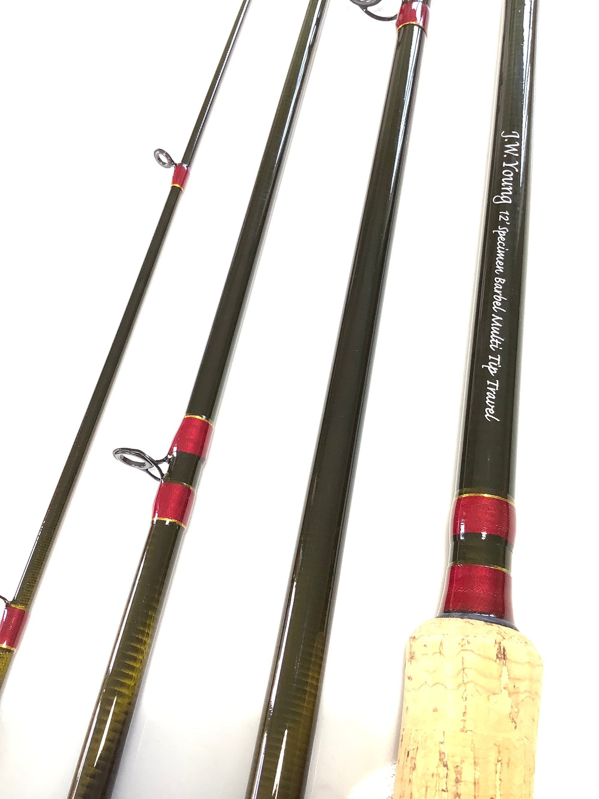 New J.W.YOUNG Specimen Barbel Multi Tip Travel Rod