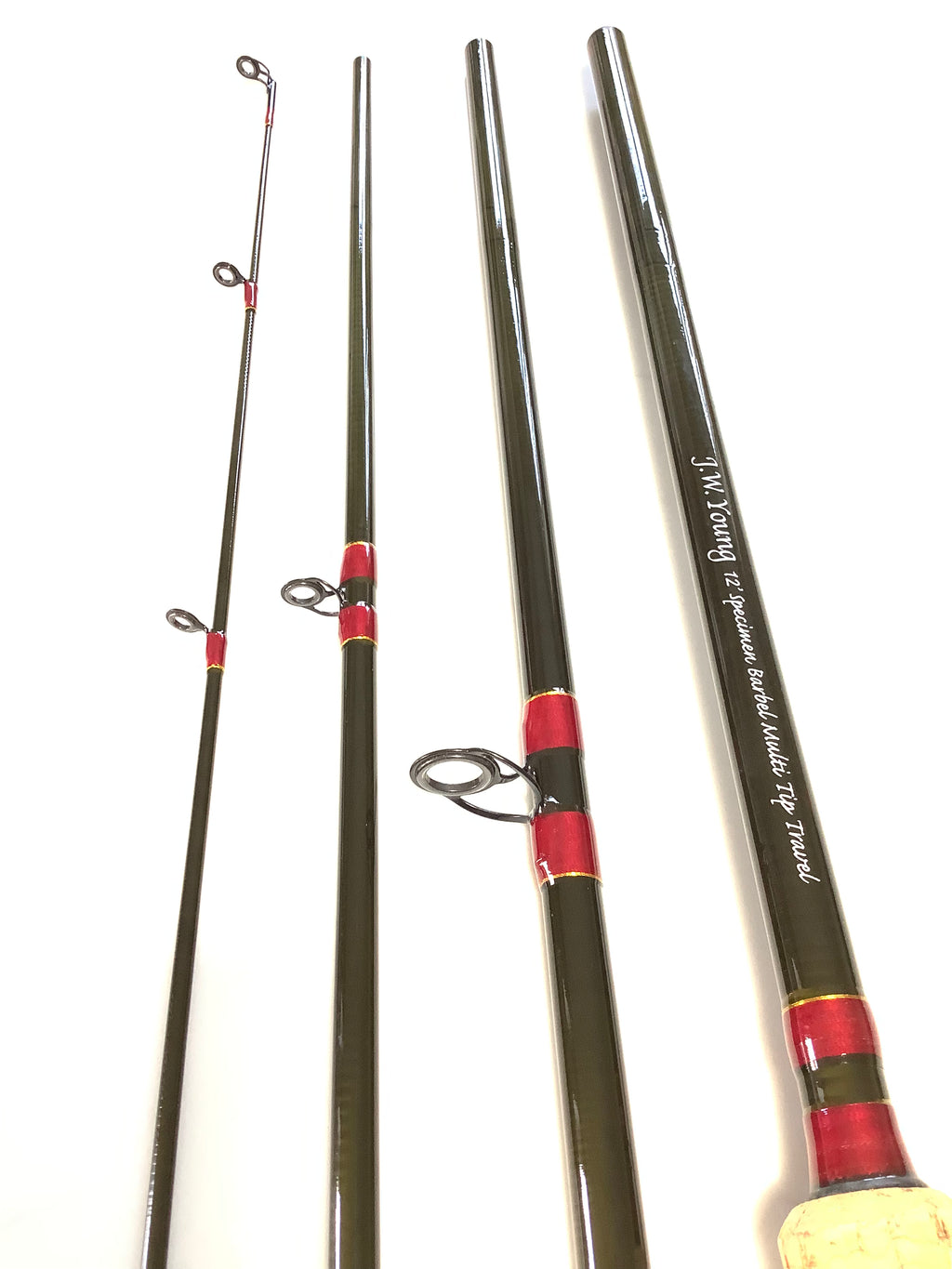 New J.W.YOUNG Specimen Barbel Multi Tip Travel Rod