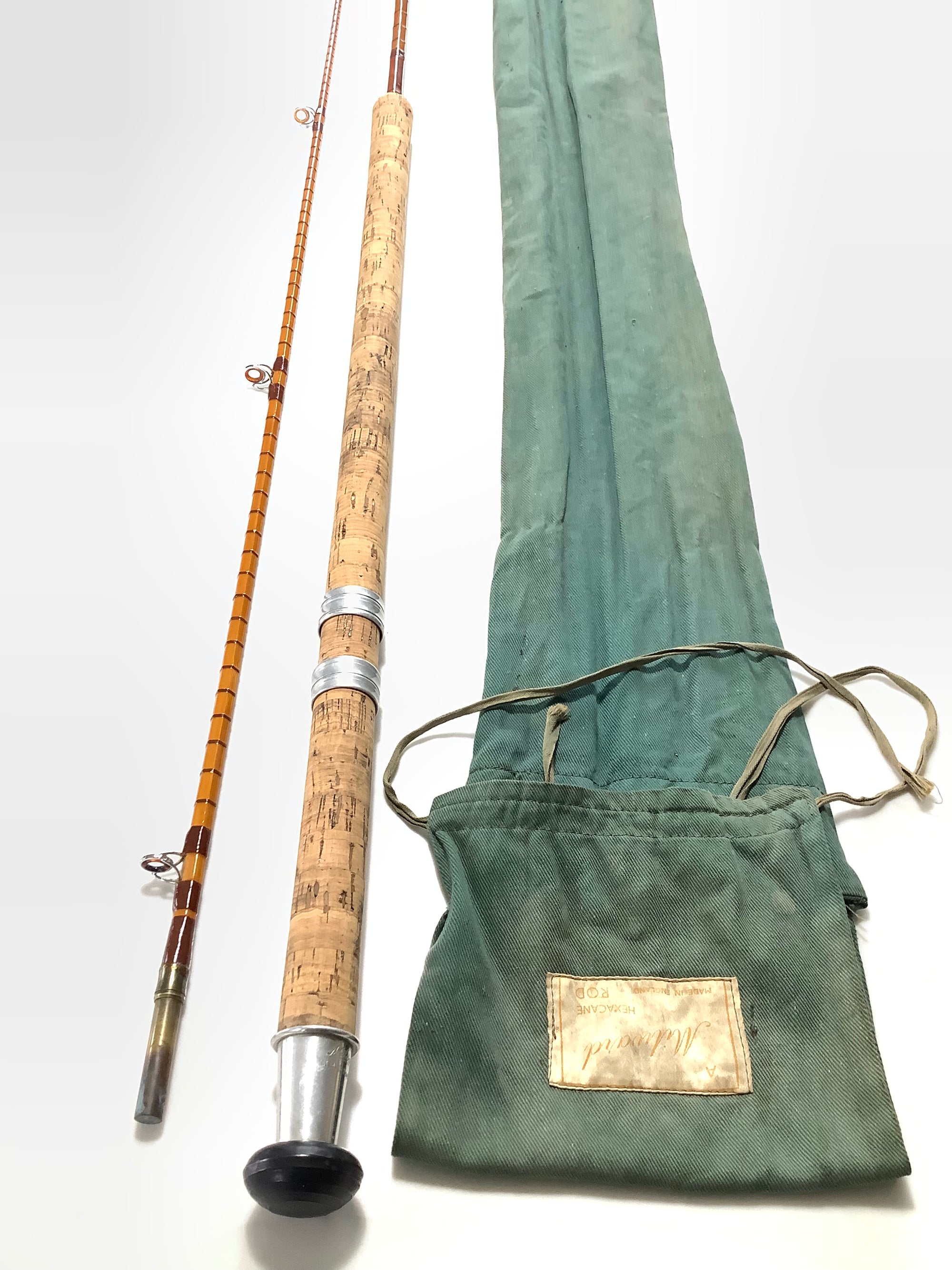 Milwards FINMASTER Built Cane Carp Rod