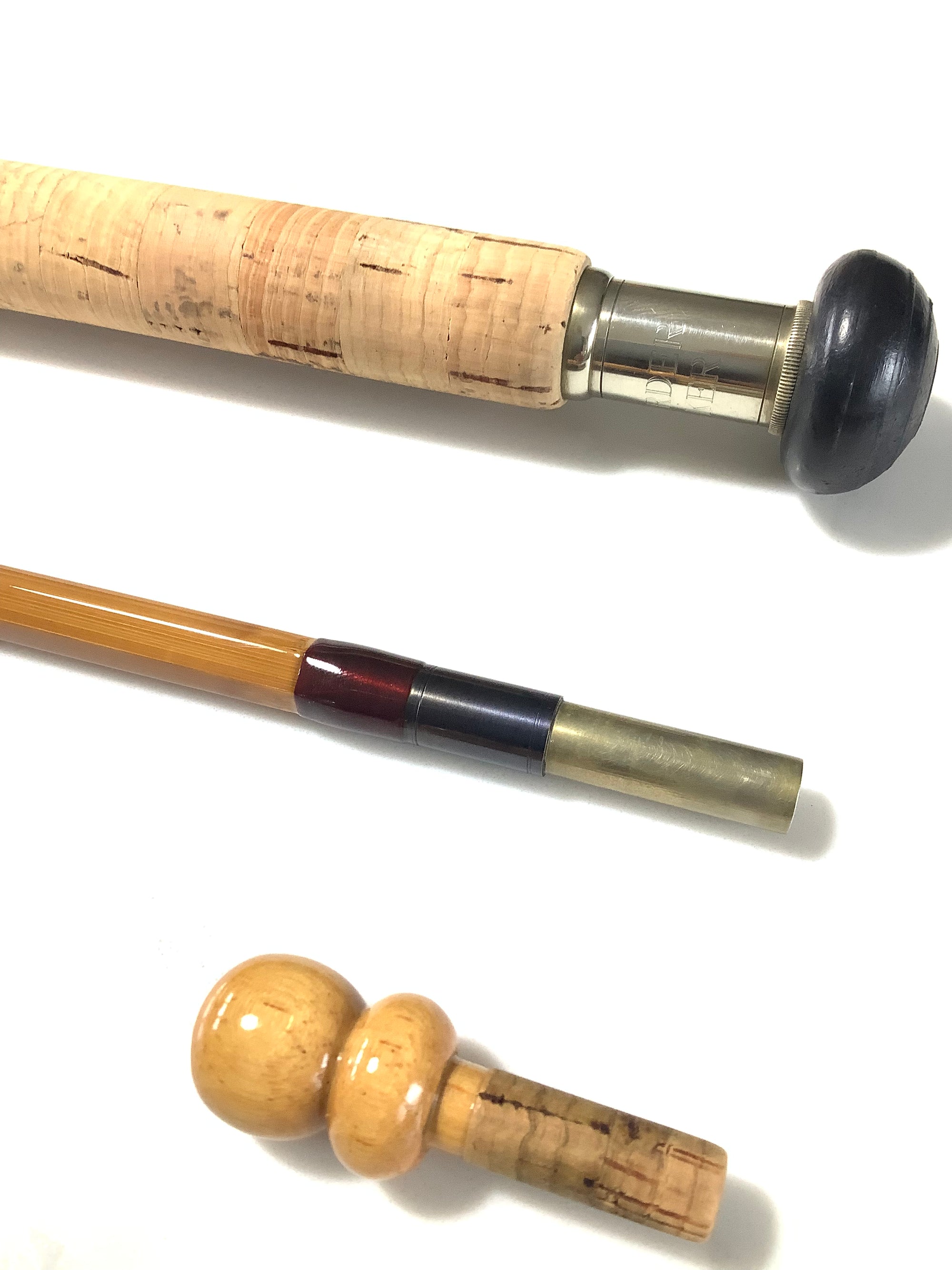 EDWARD BARDER Rod Company CHRIS YATES MERLIN 11ft Built Cane Rod