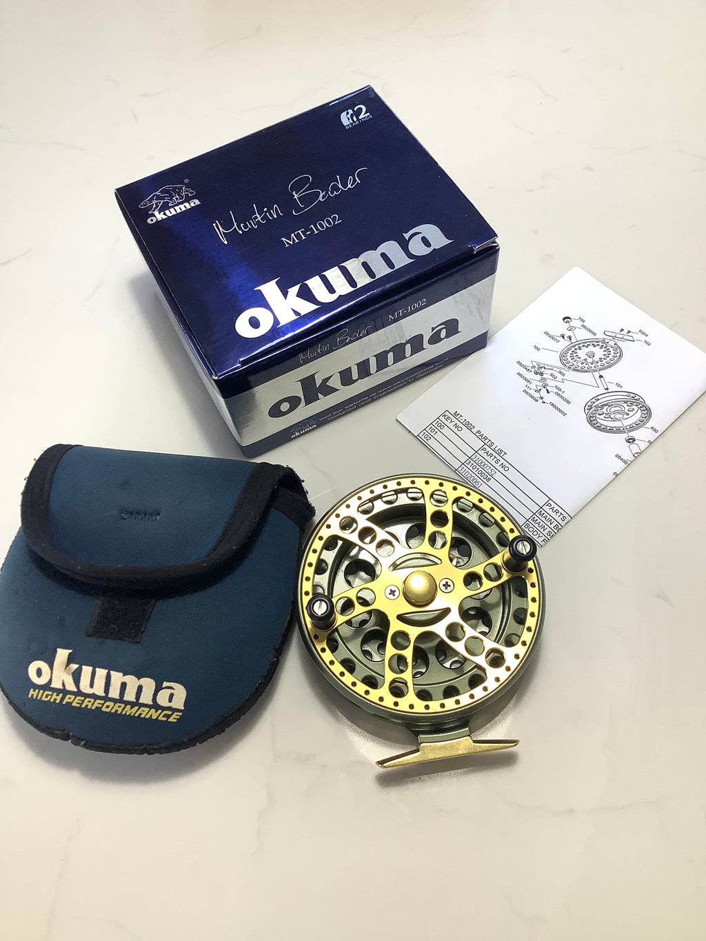 Okuma Martin Bowler Magnesium Centrepin