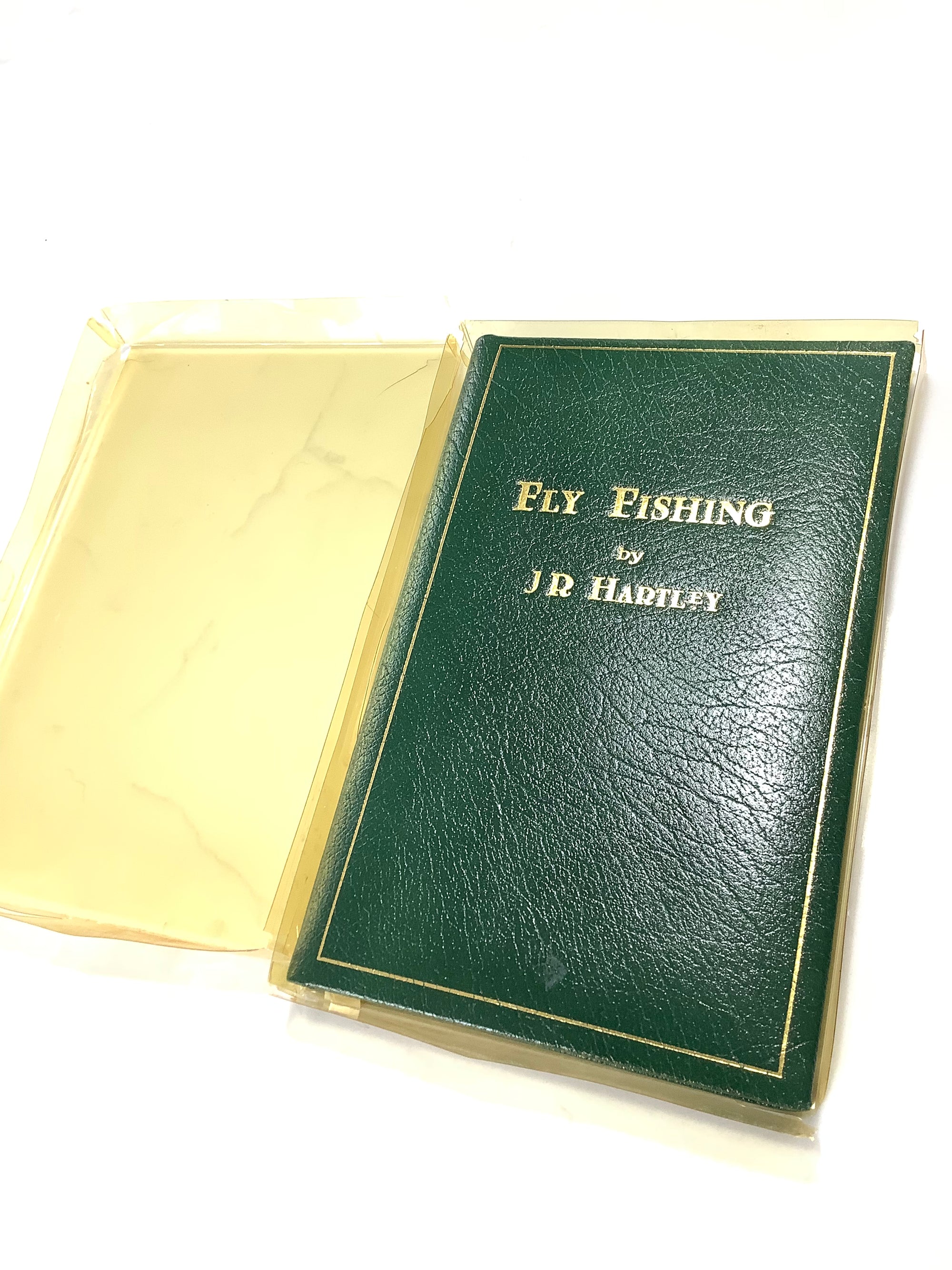 Leather Bound Deluxe Edition Fly Fishing By J.R.Hartley