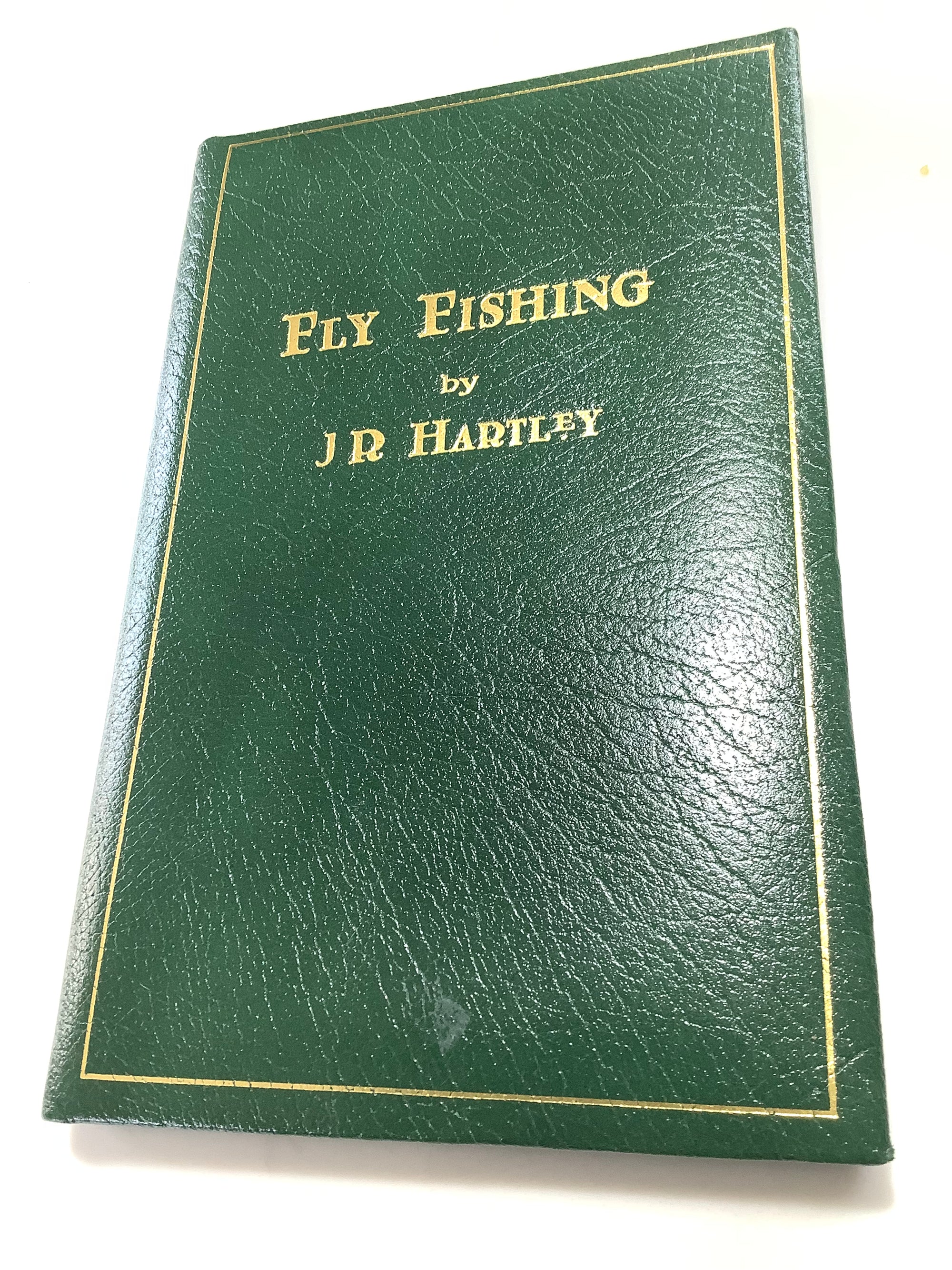 Leather Bound Deluxe Edition Fly Fishing By J.R.Hartley