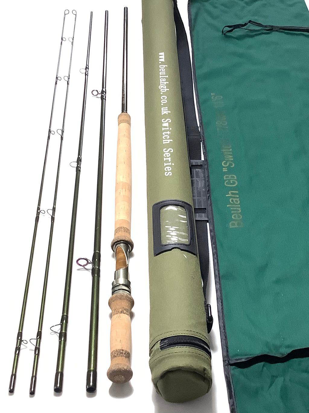 As new BEULAH 11ft 6” Travel Fly Rod Two Tips