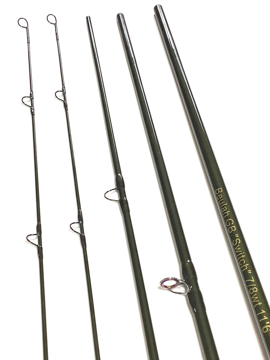 As new BEULAH 11ft 6” Travel Fly Rod Two Tips