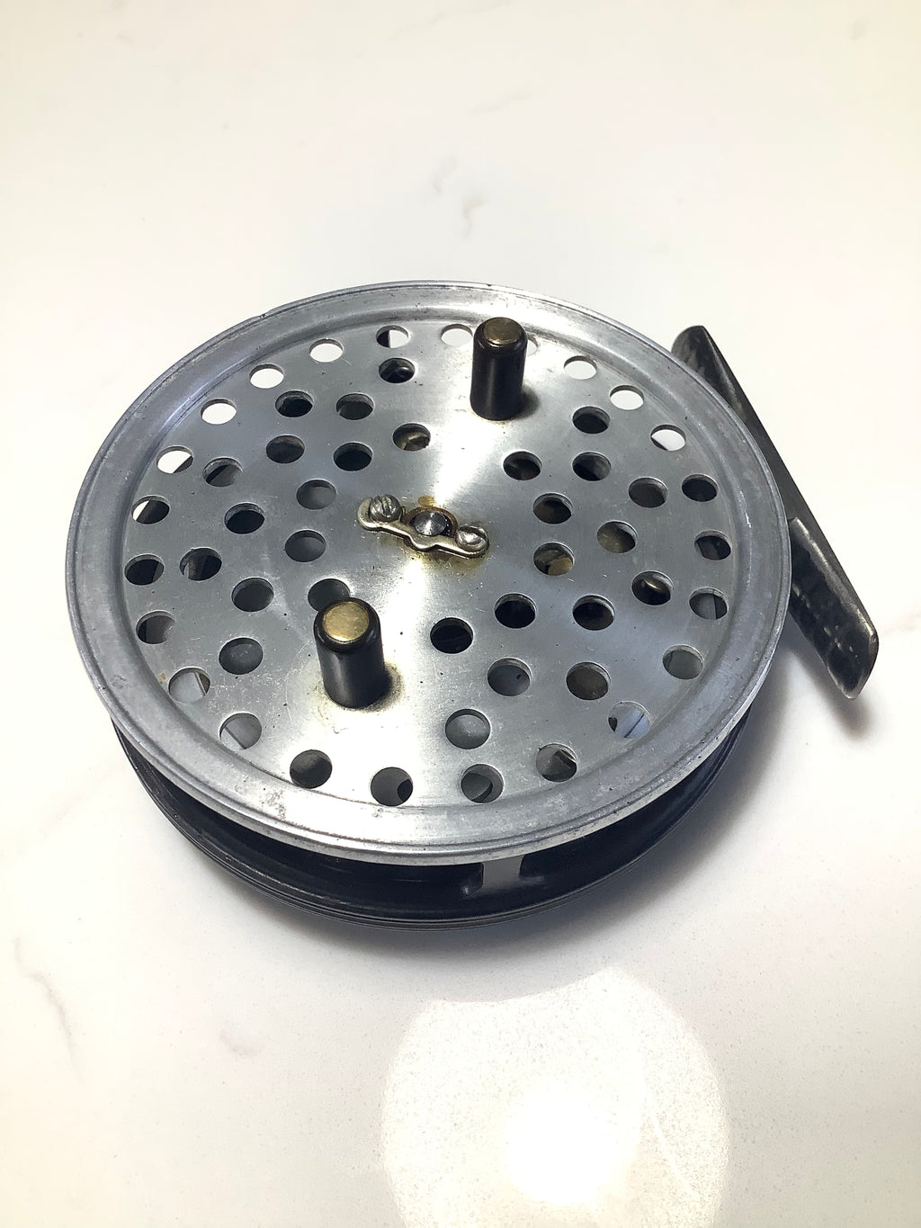 Antique Hardy Bros 3 1/2” Eureka Centrepin