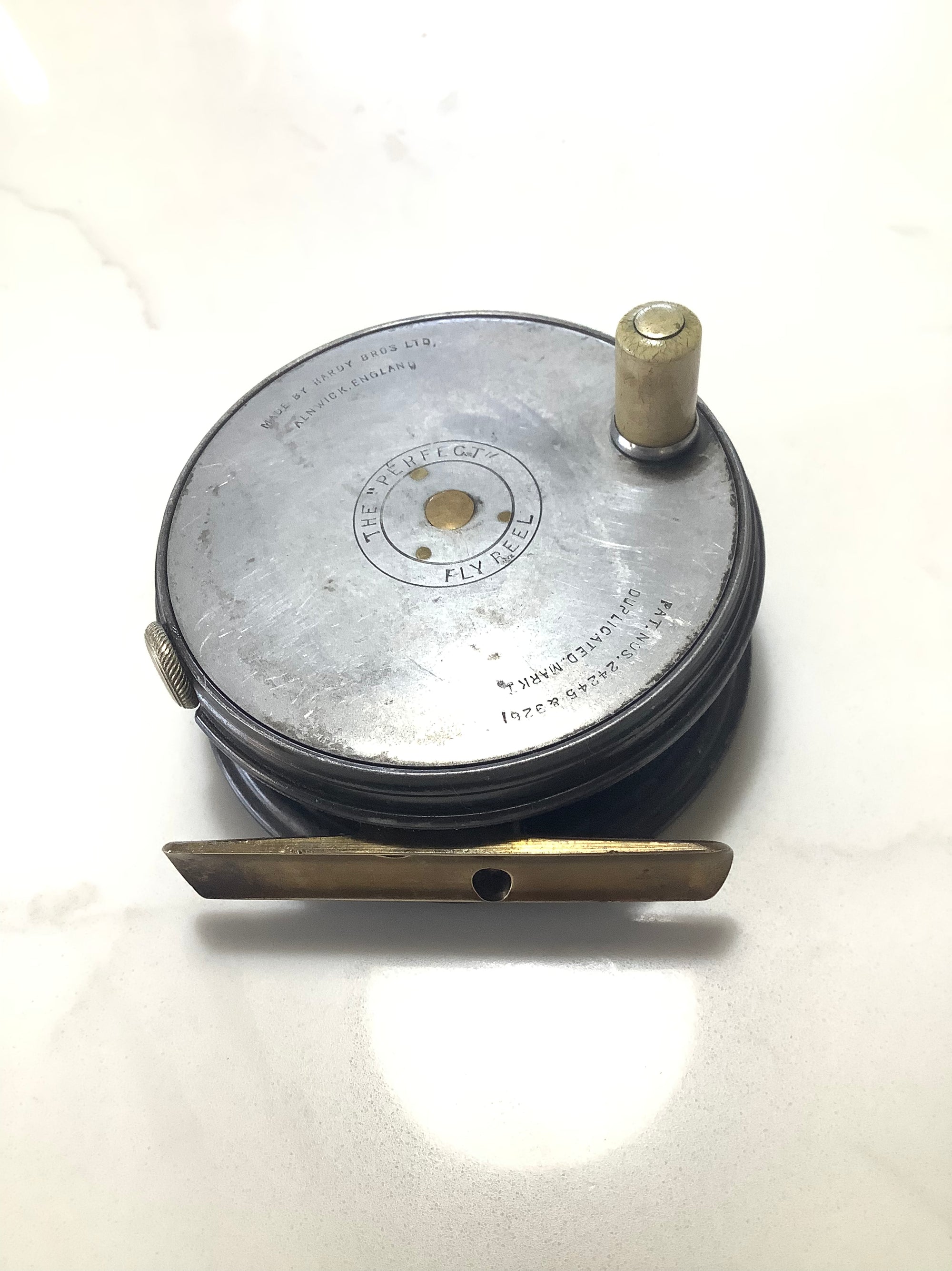 Antique Hardy Bros 2 7/8” Perfect Fly Reel